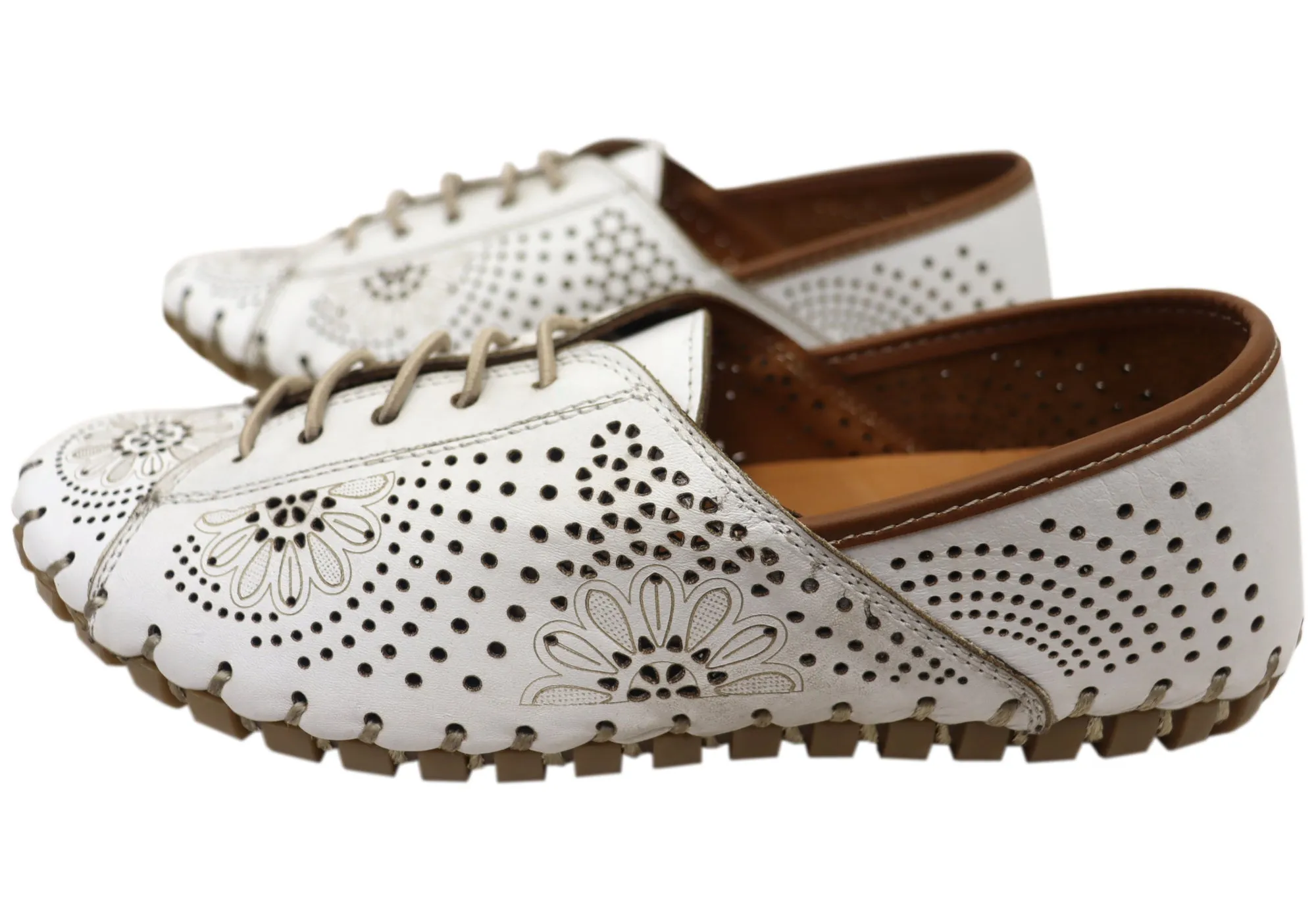 Orizonte Charmaine Womens European Comfortable Leather Shoes Orizonte Shoes