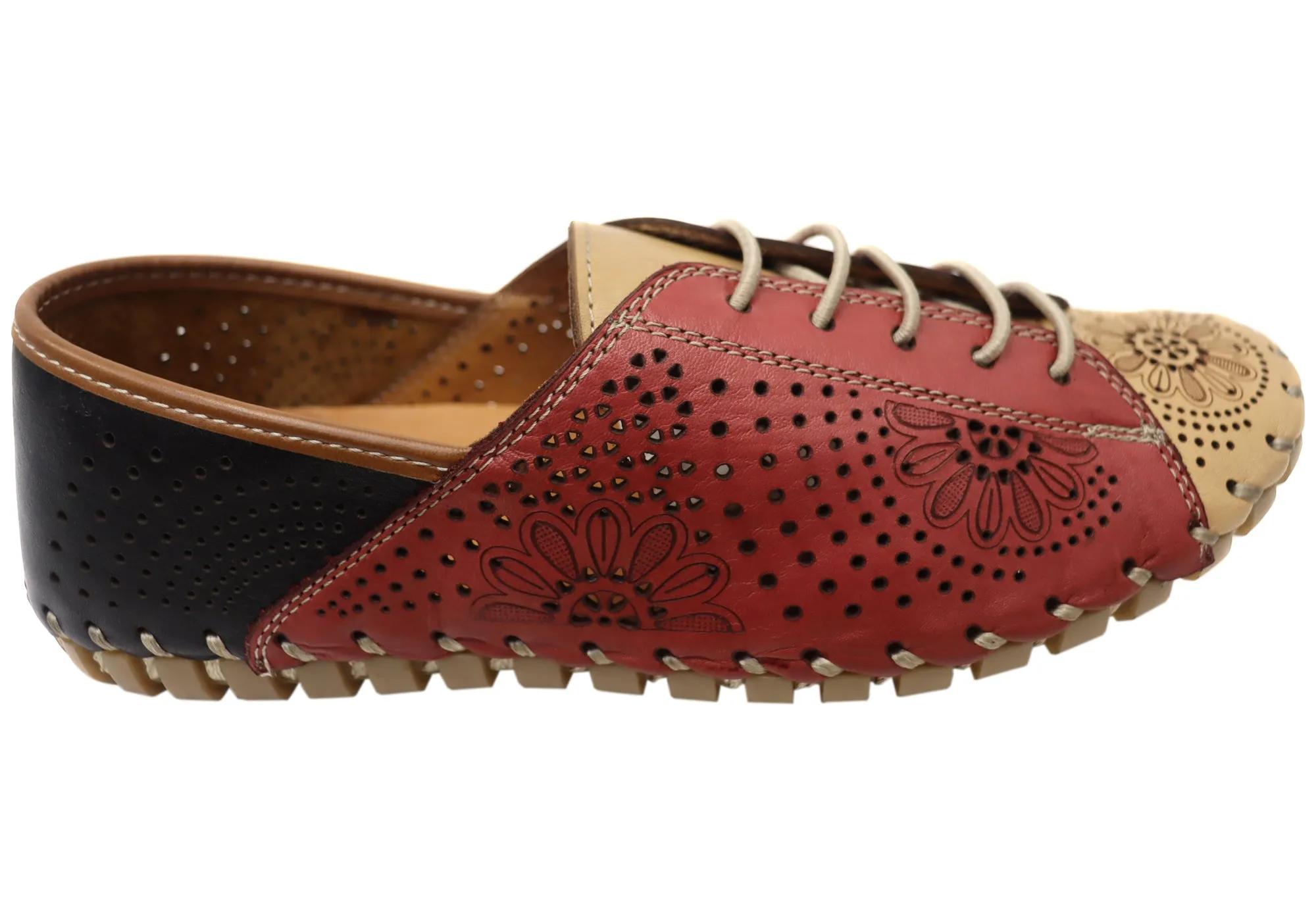 Orizonte Charmaine Womens European Comfortable Leather Shoes Orizonte Shoes