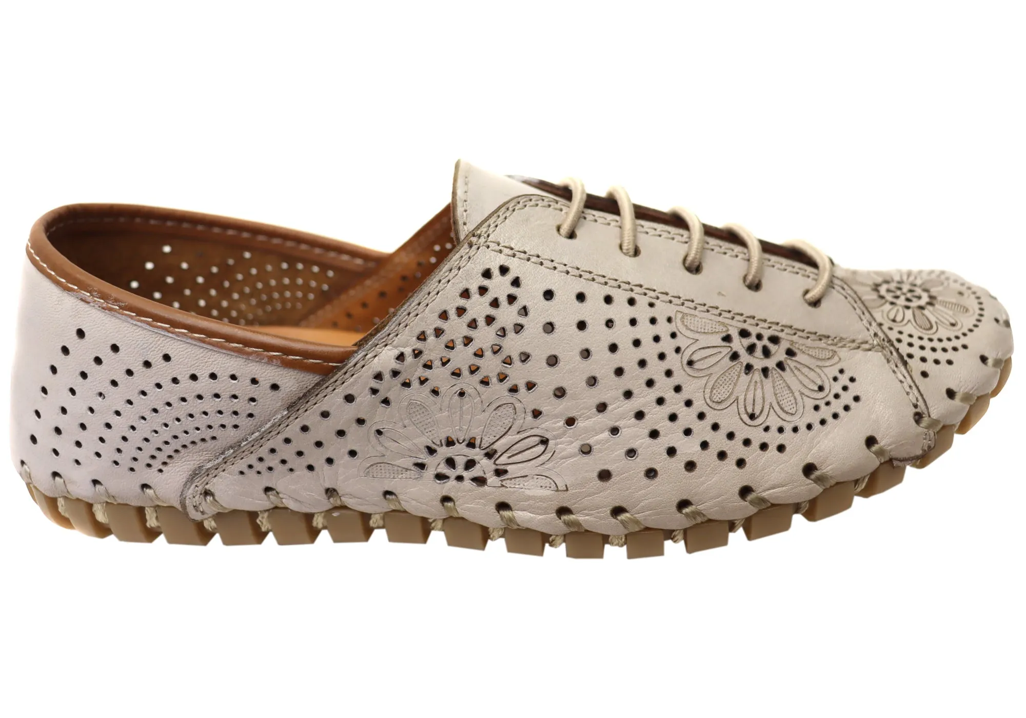 Orizonte Charmaine Womens European Comfortable Leather Shoes Orizonte Shoes