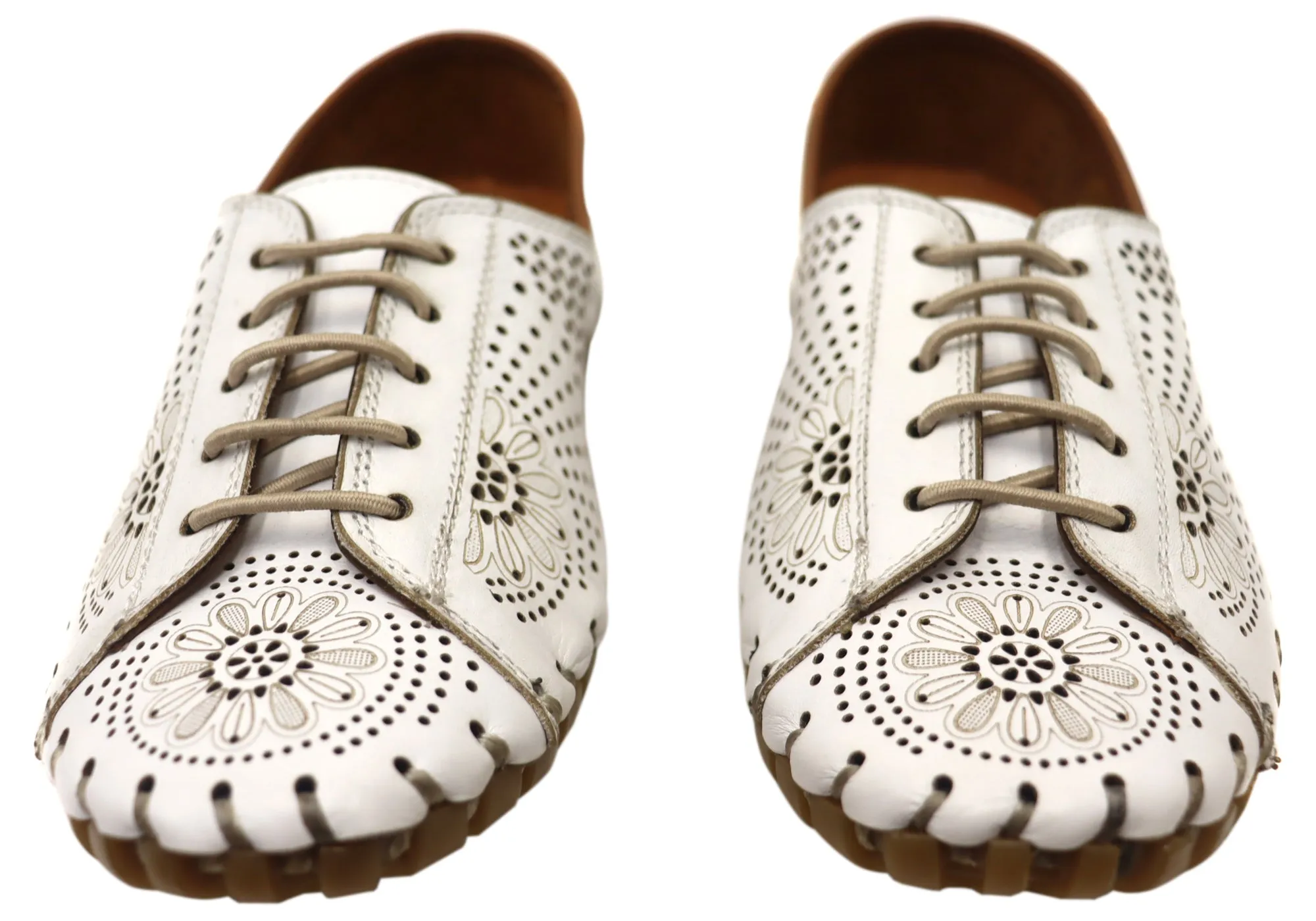 Orizonte Charmaine Womens European Comfortable Leather Shoes Orizonte Shoes