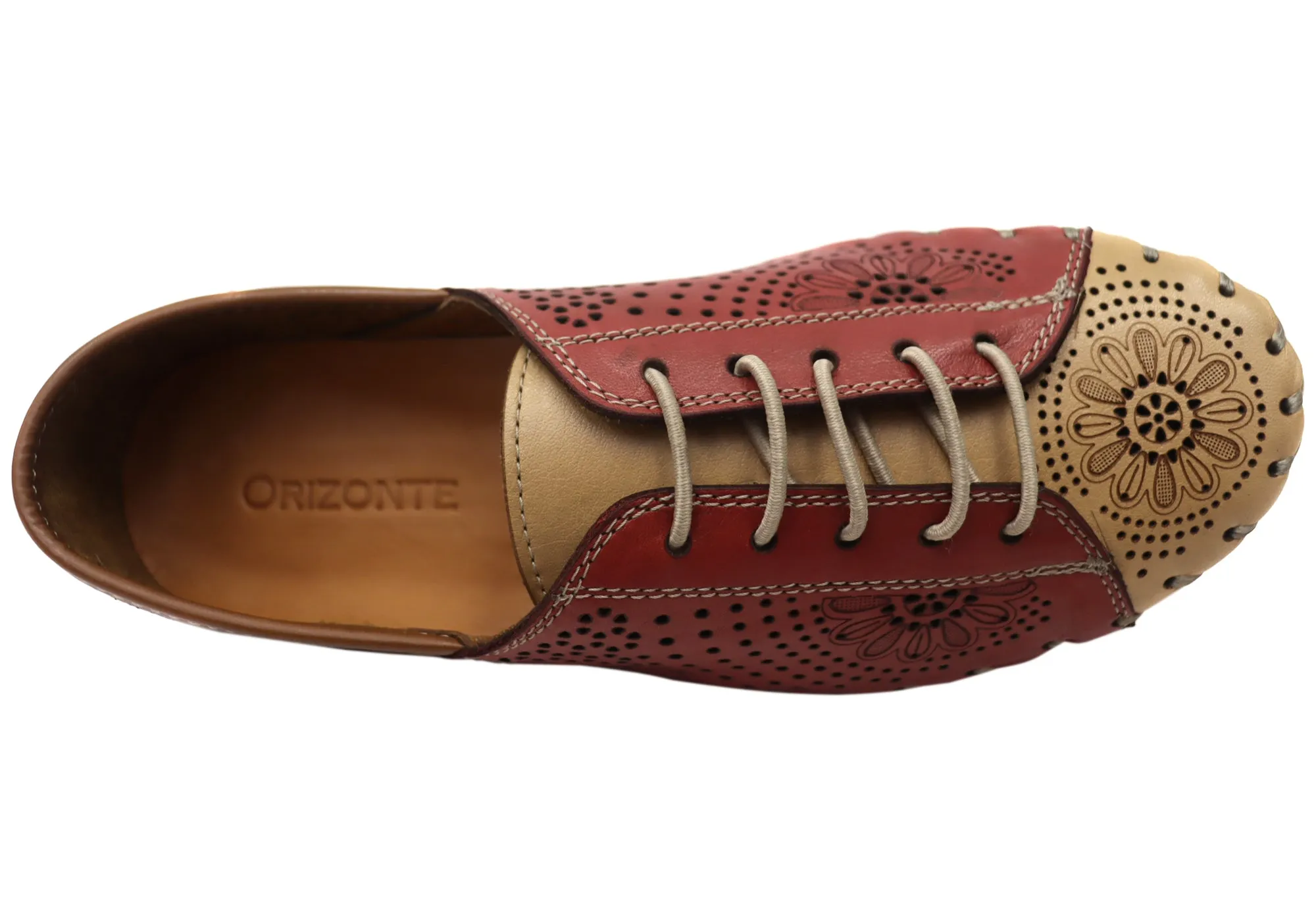 Orizonte Charmaine Womens European Comfortable Leather Shoes Orizonte Shoes
