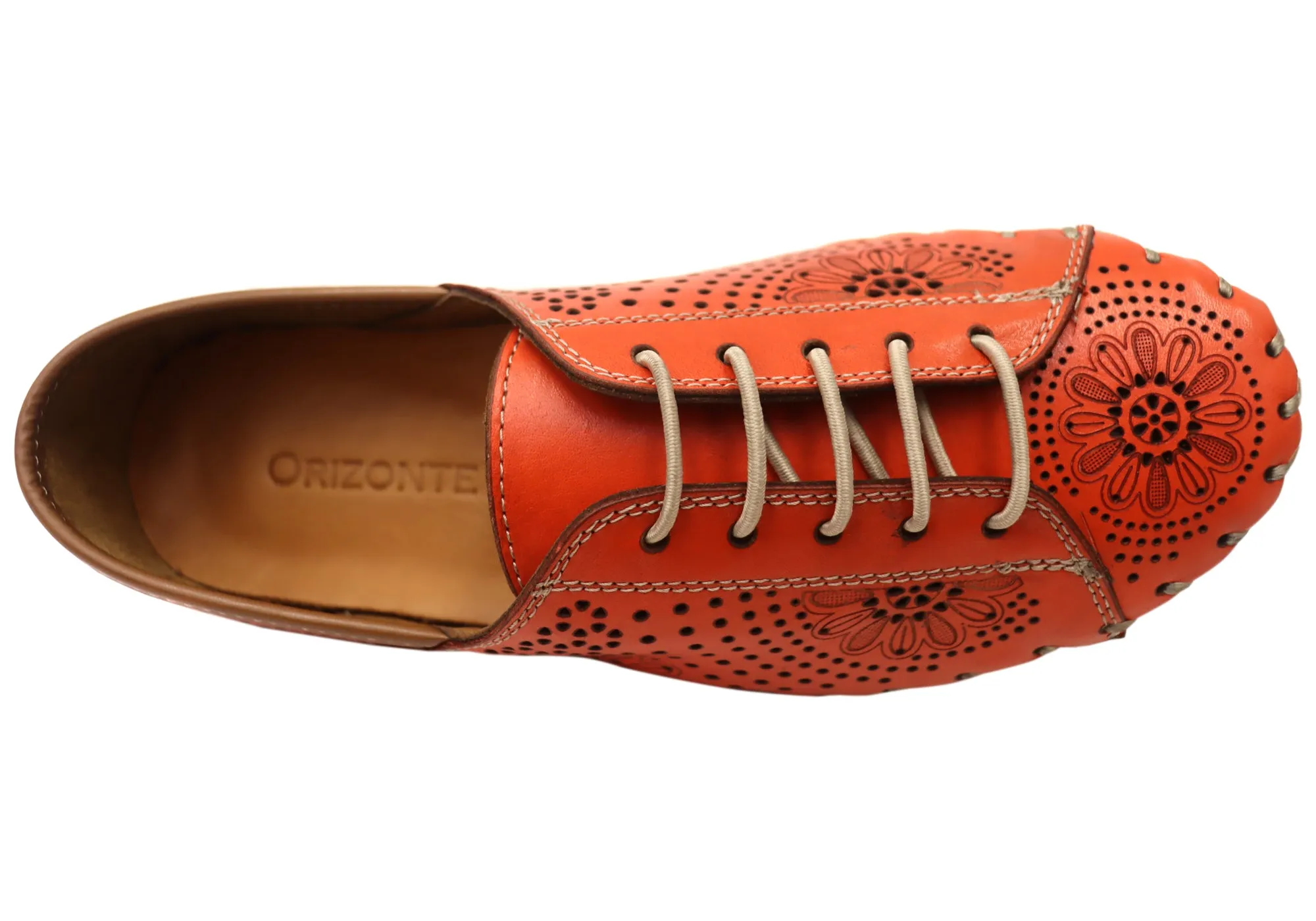 Orizonte Charmaine Womens European Comfortable Leather Shoes Orizonte Shoes