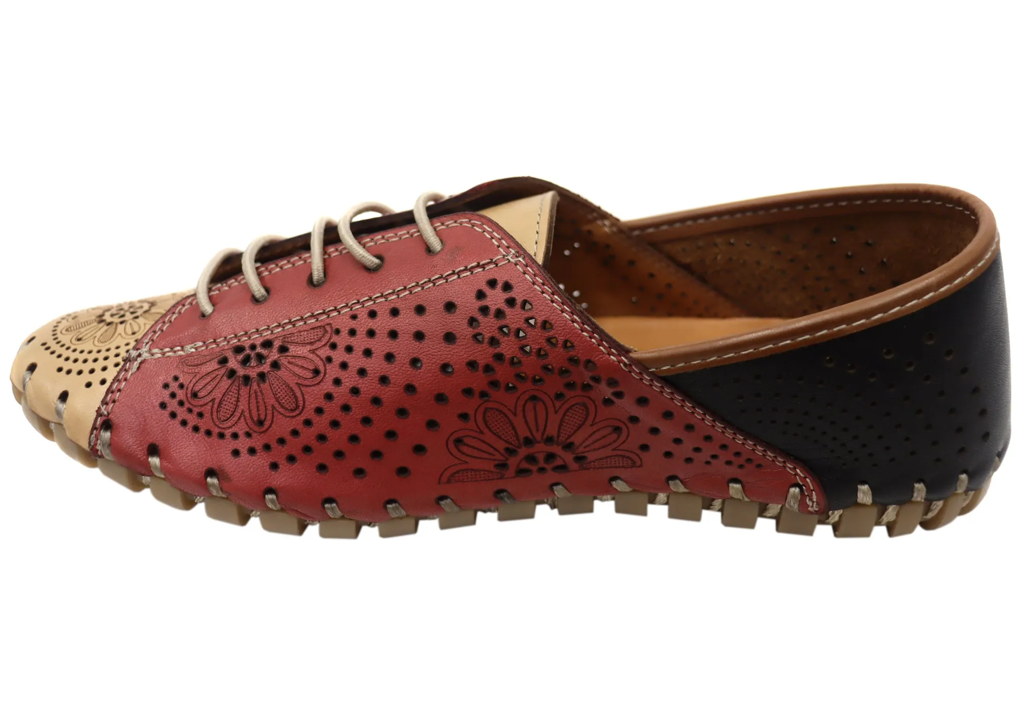 Orizonte Charmaine Womens European Comfortable Leather Shoes Orizonte Shoes