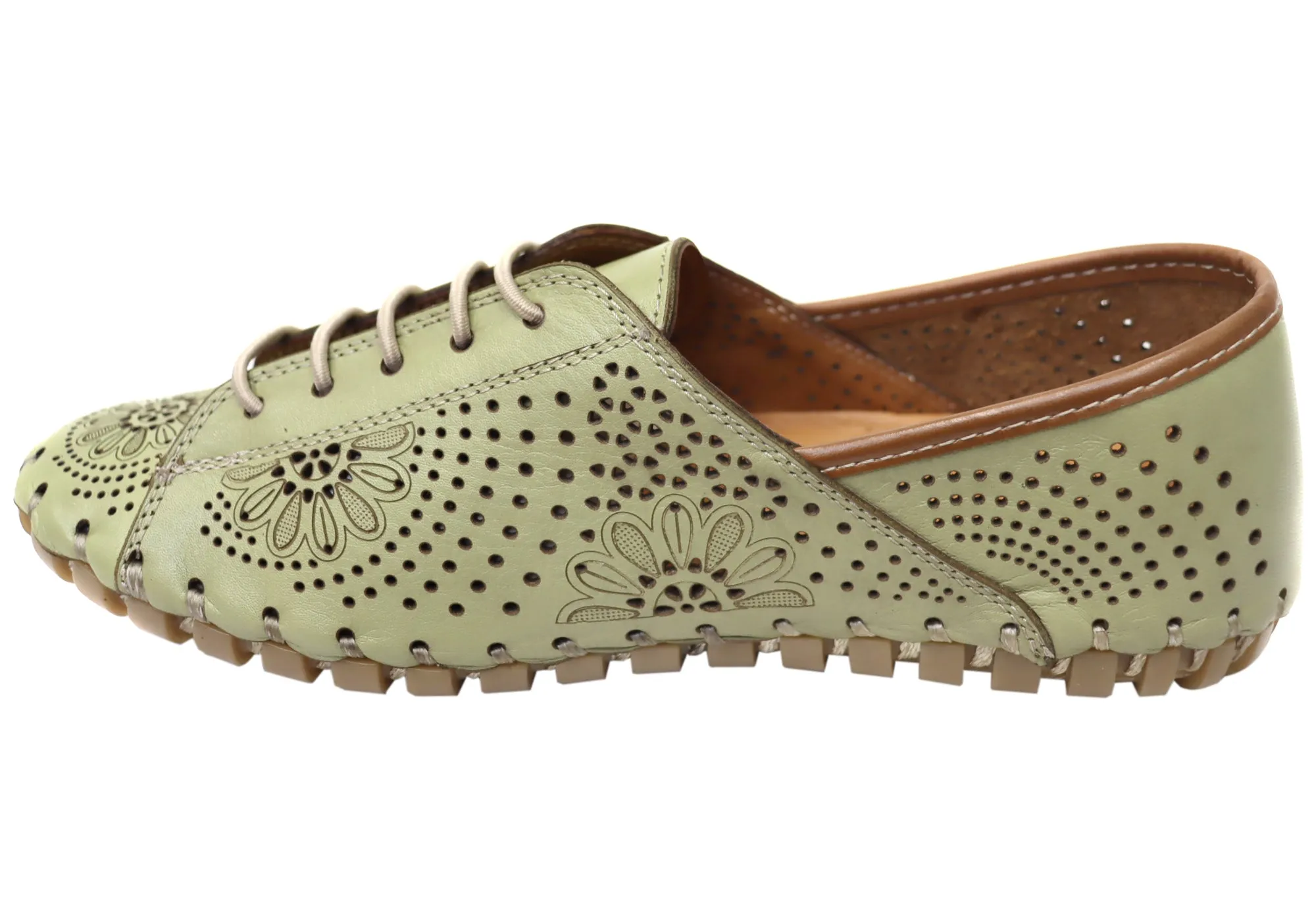 Orizonte Charmaine Womens European Comfortable Leather Shoes Orizonte Shoes