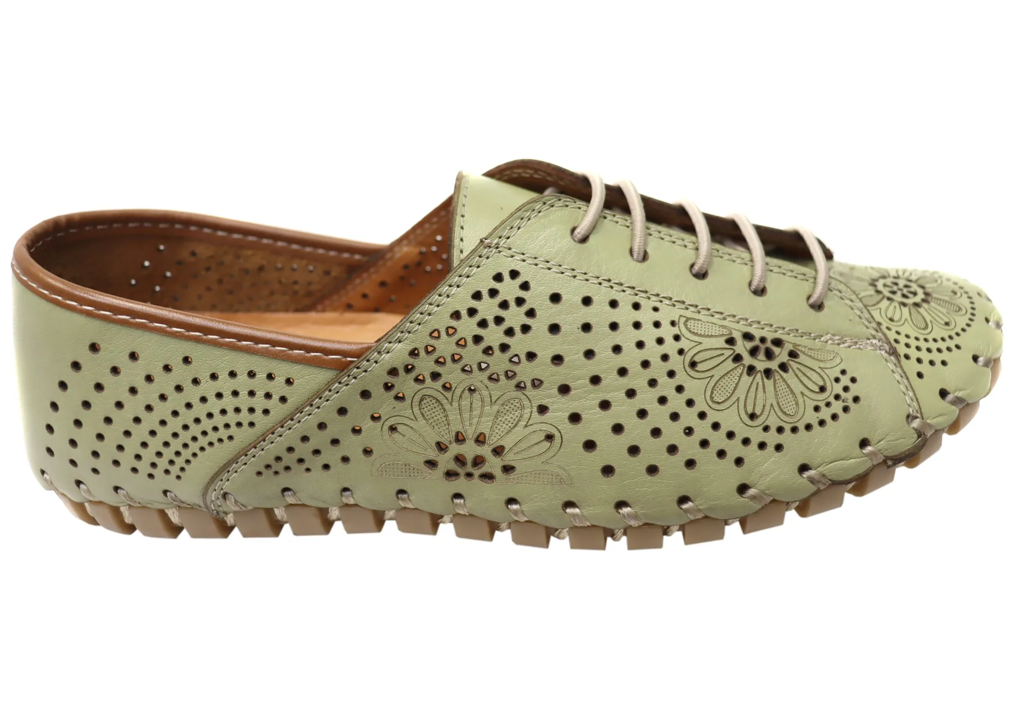 Orizonte Charmaine Womens European Comfortable Leather Shoes Orizonte Shoes