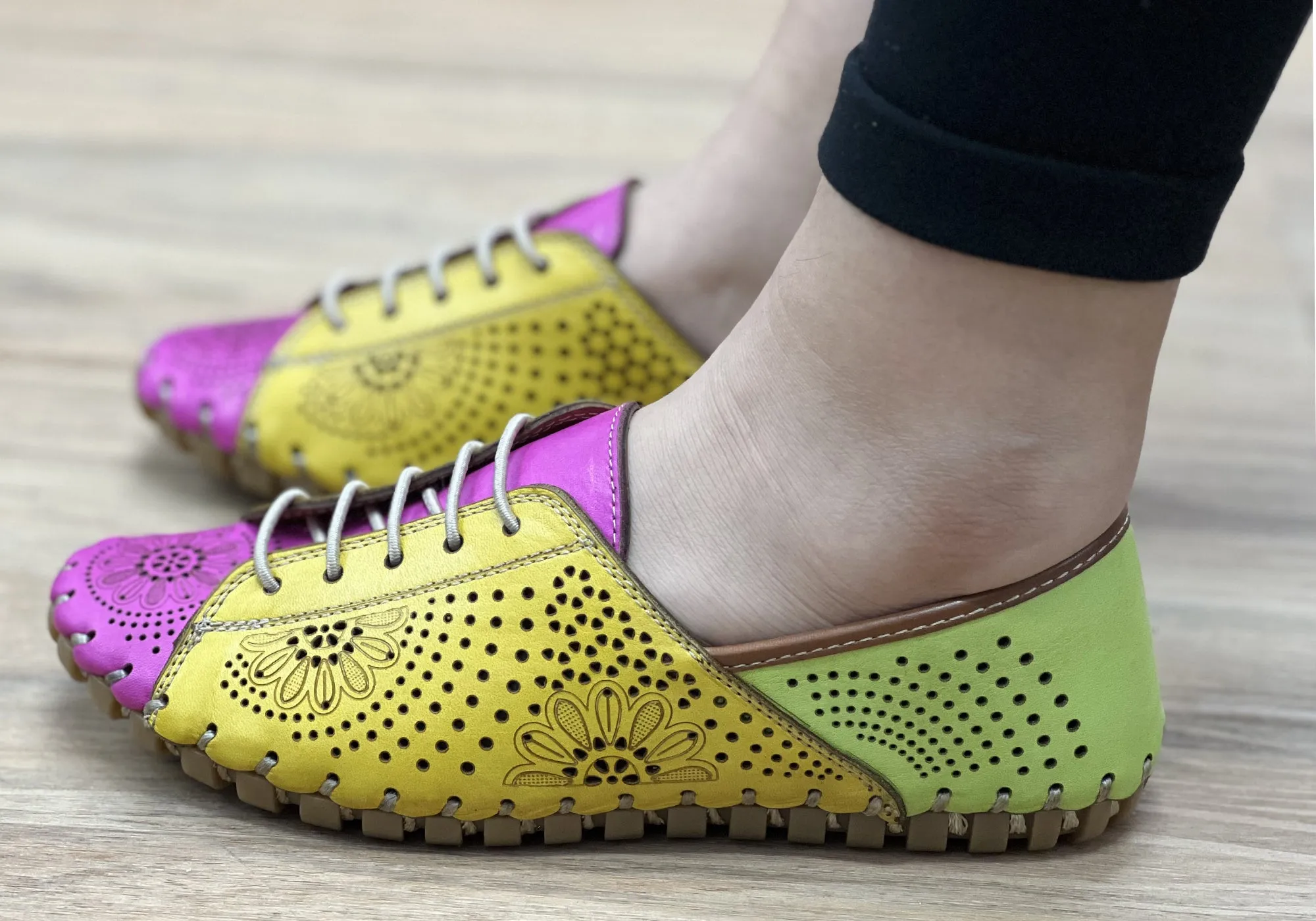 Orizonte Charmaine Womens European Comfortable Leather Shoes Orizonte Shoes