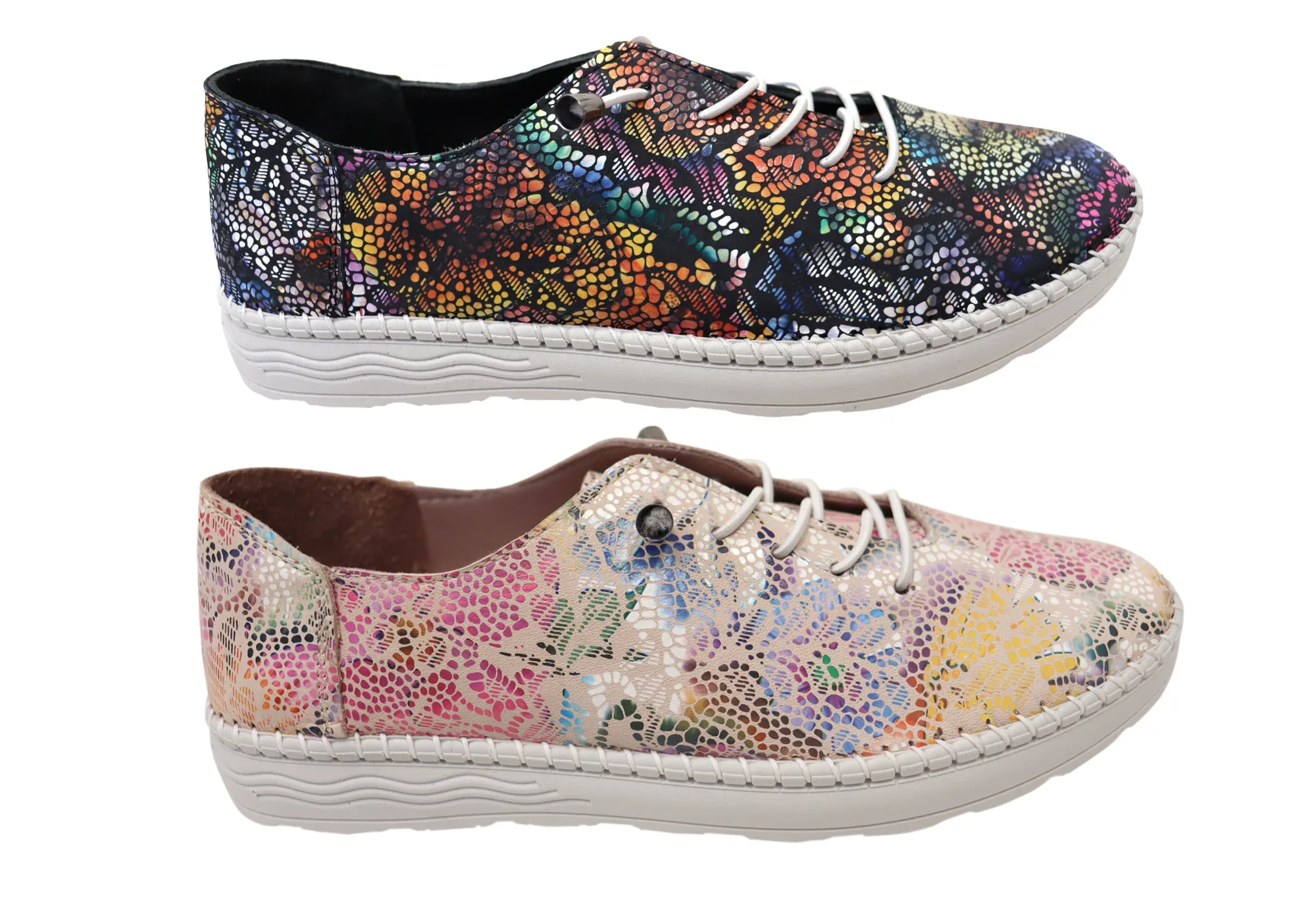 Orizonte Flowerdrum Womens Comfortable Leather European Shoes Orizonte Shoes