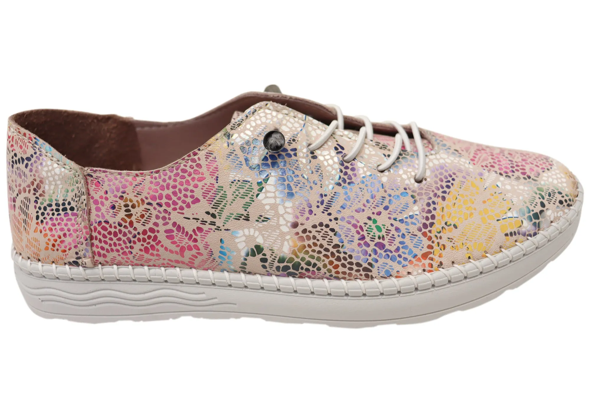 Orizonte Flowerdrum Womens Comfortable Leather European Shoes Orizonte Shoes
