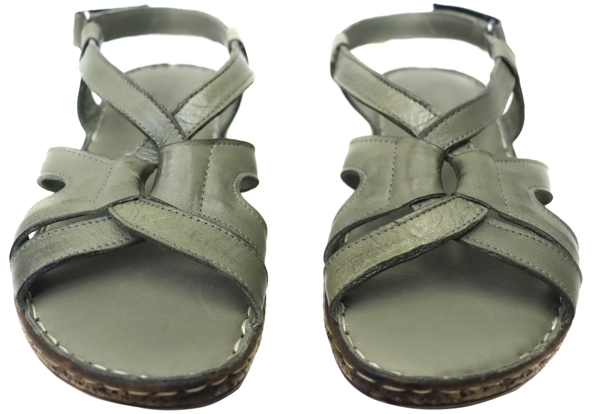 Orizonte Glory Womens Comfortable European Leather Sandals Orizonte Shoes