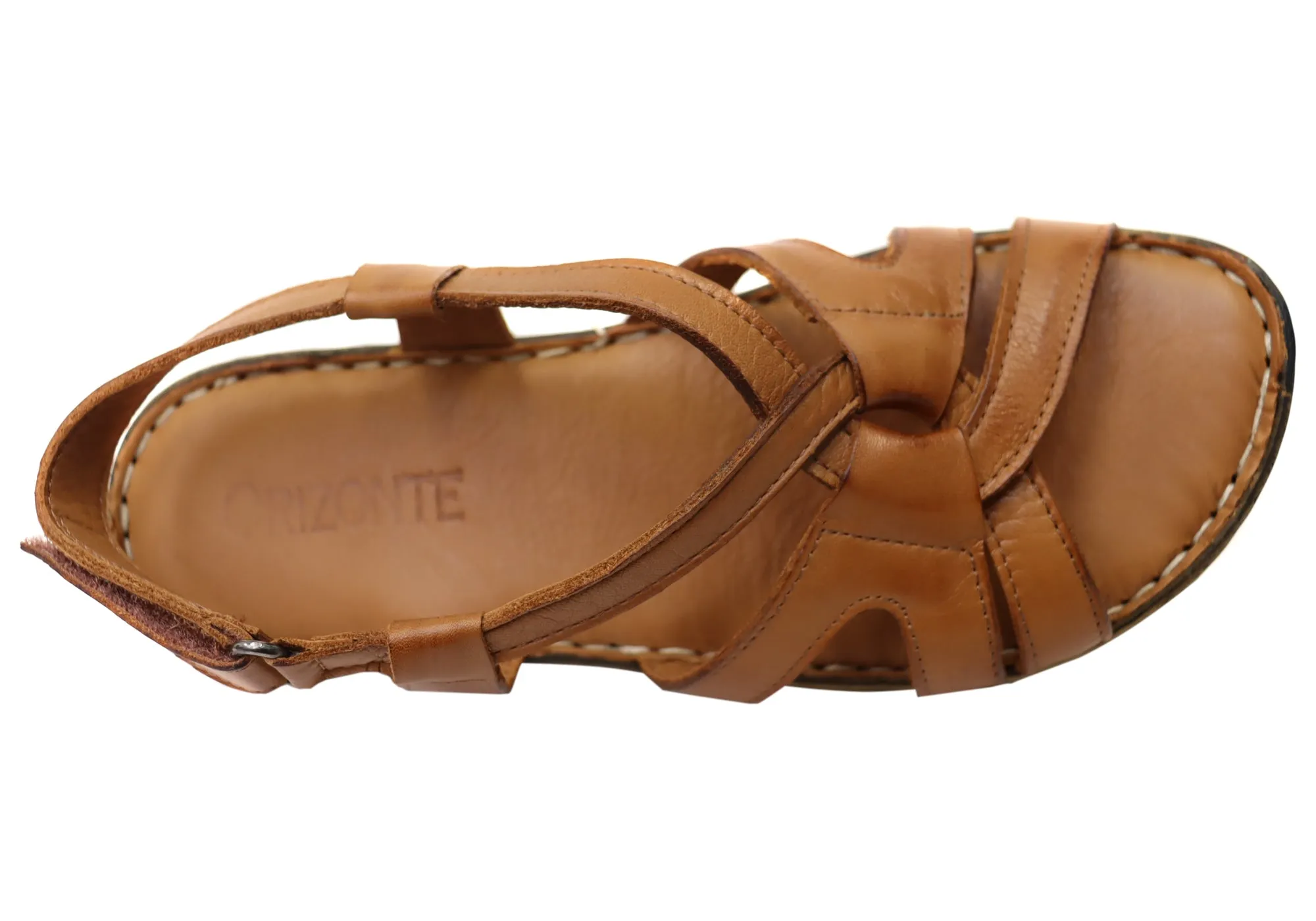 Orizonte Glory Womens Comfortable European Leather Sandals Orizonte Shoes