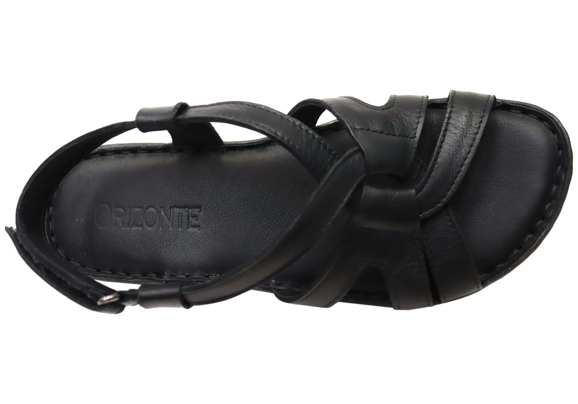 Orizonte Glory Womens Comfortable European Leather Sandals Orizonte Shoes