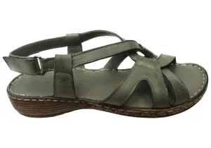 Orizonte Glory Womens Comfortable European Leather Sandals Orizonte Shoes