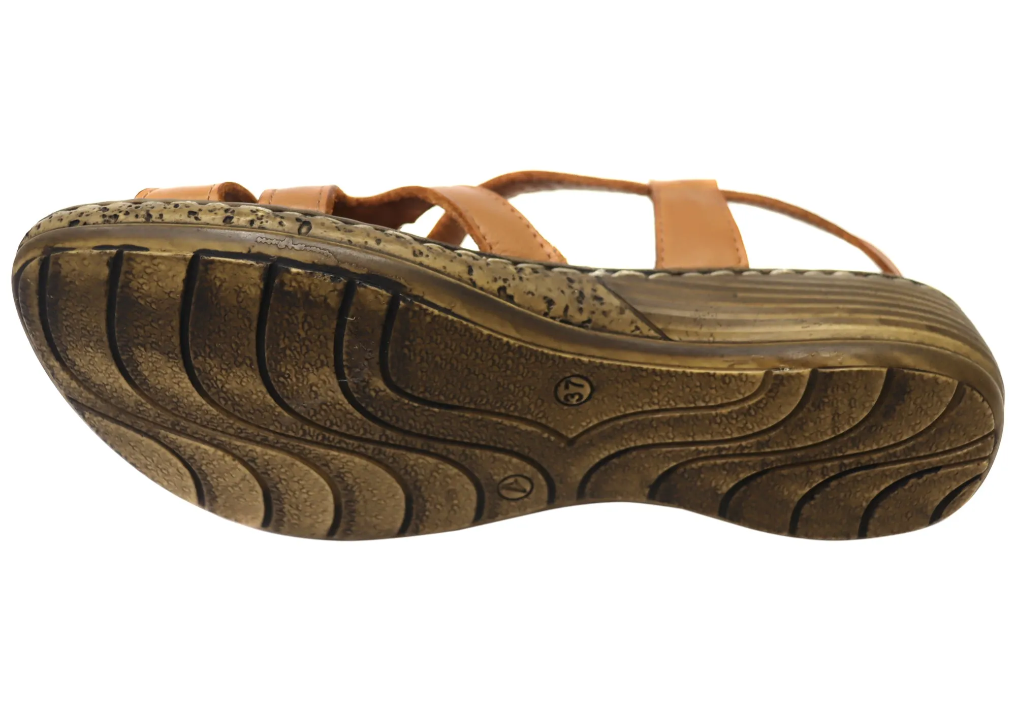 Orizonte Glory Womens Comfortable European Leather Sandals Orizonte Shoes