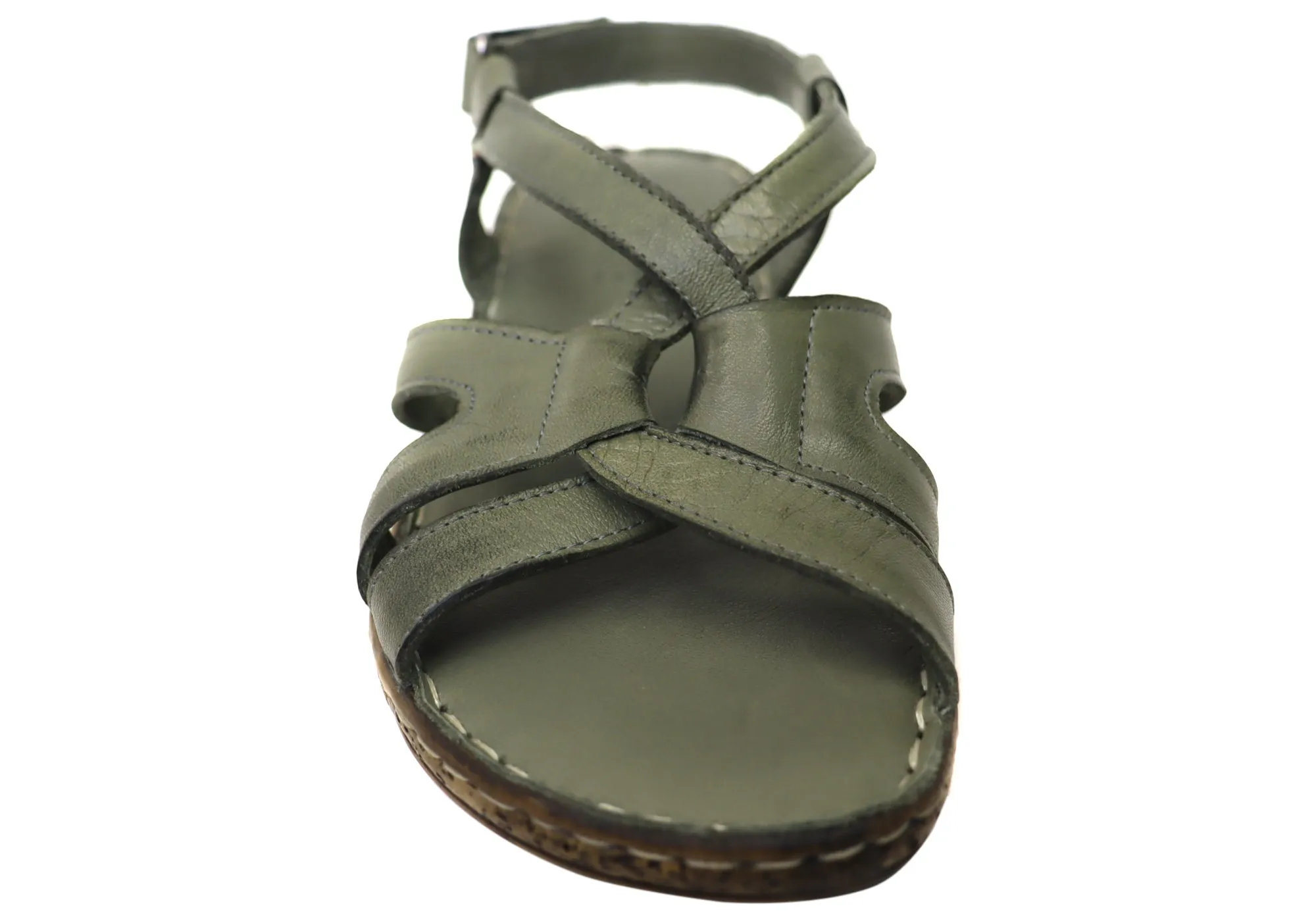 Orizonte Glory Womens Comfortable European Leather Sandals Orizonte Shoes