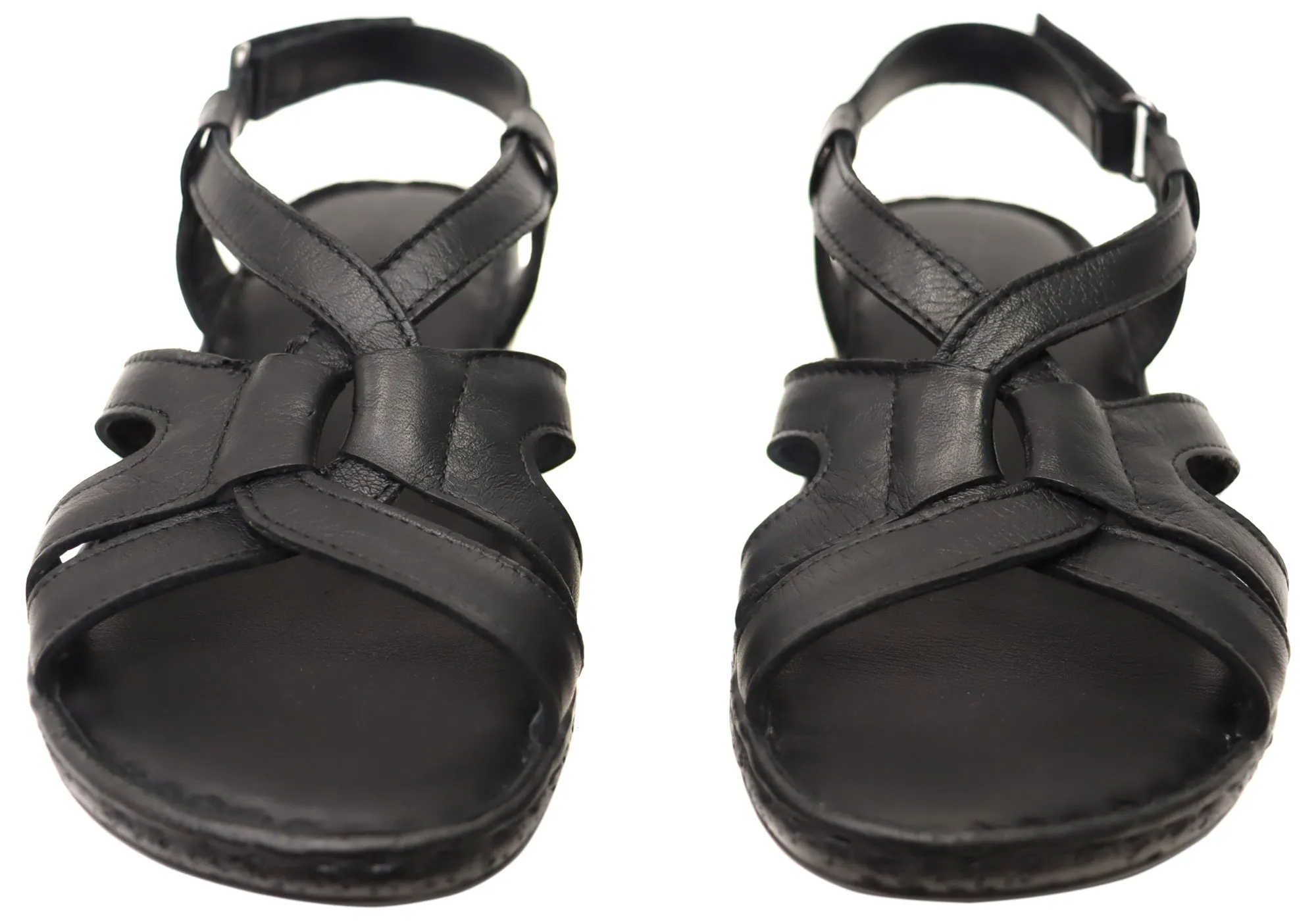 Orizonte Glory Womens Comfortable European Leather Sandals Orizonte Shoes
