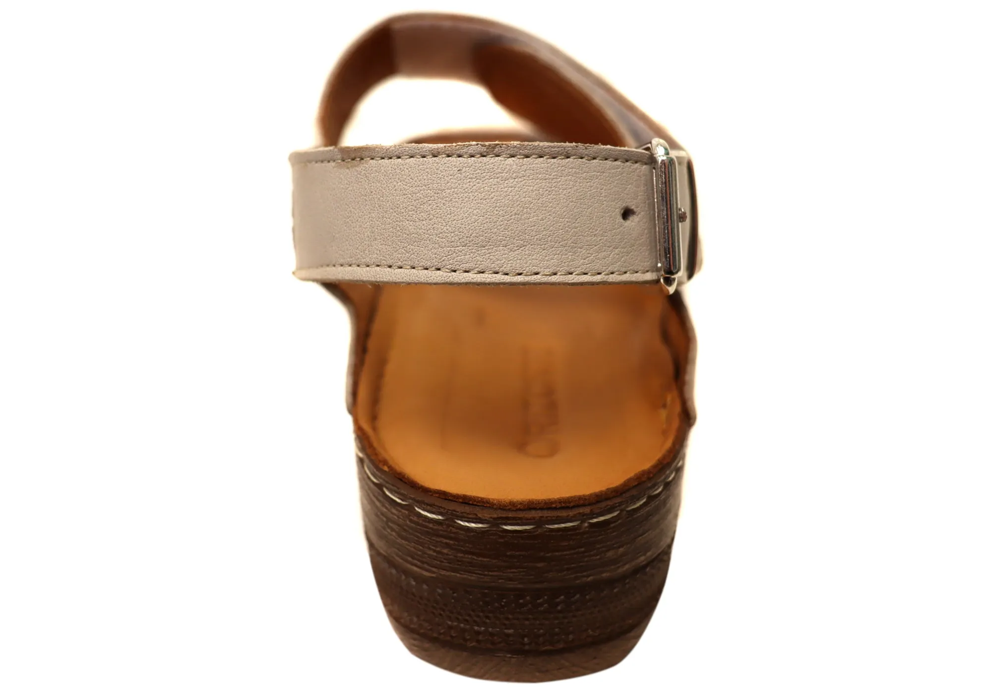 Orizonte Myorka Womens European Comfortable Leather Sandals Orizonte Shoes