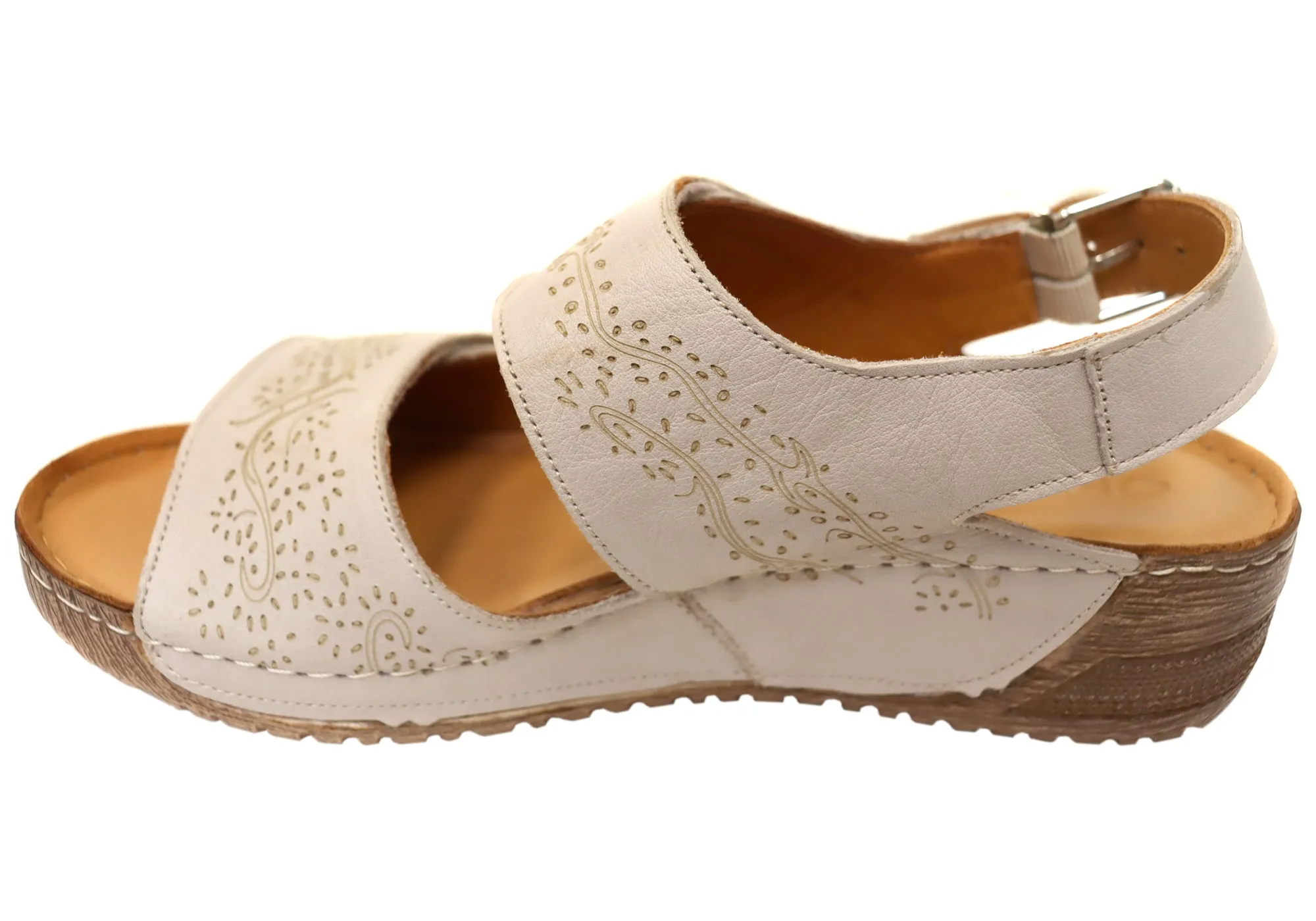 Orizonte Myorka Womens European Comfortable Leather Sandals Orizonte Shoes