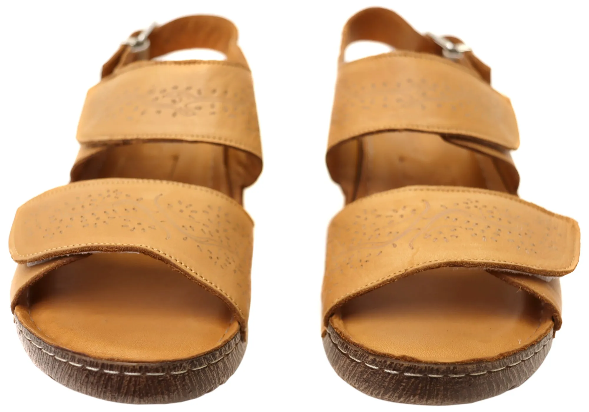 Orizonte Myorka Womens European Comfortable Leather Sandals Orizonte Shoes