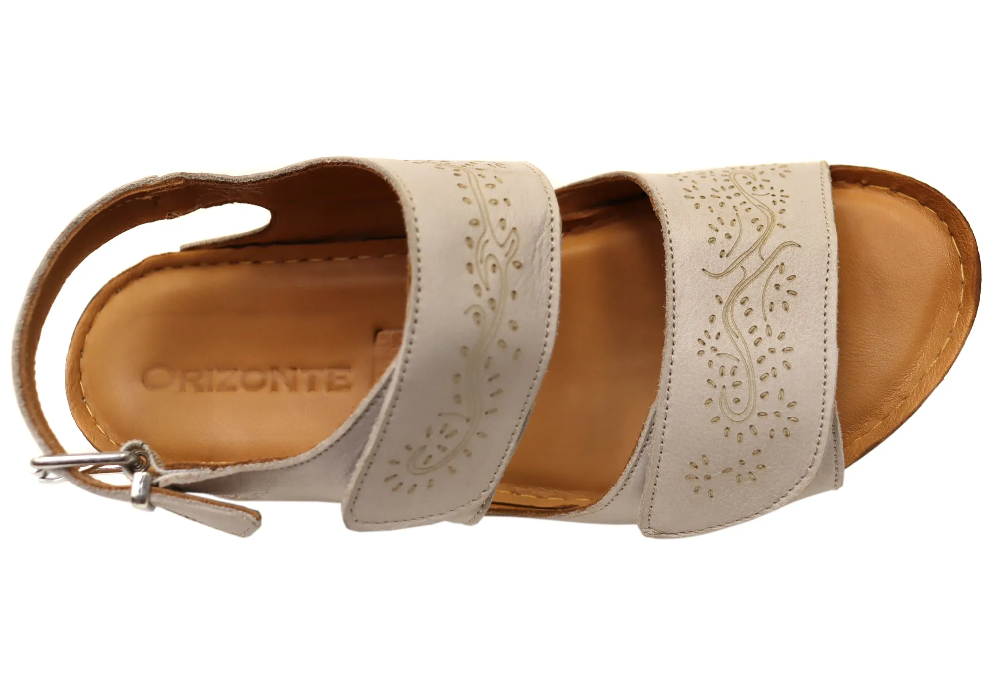 Orizonte Myorka Womens European Comfortable Leather Sandals Orizonte Shoes
