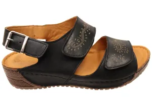 Orizonte Myorka Womens European Comfortable Leather Sandals Orizonte Shoes