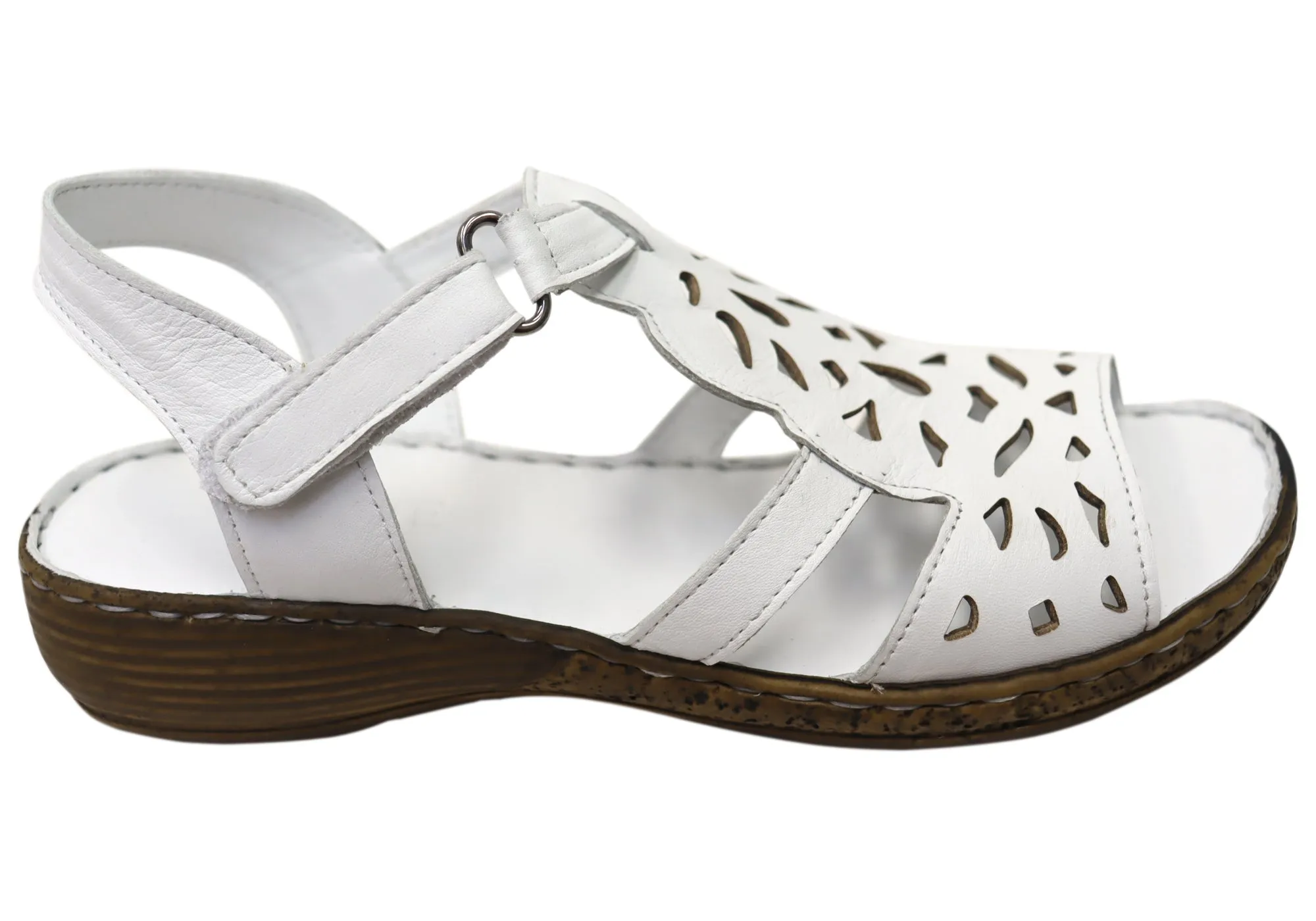 Orizonte Raya Womens Comfortable European Leather Sandals Orizonte Shoes