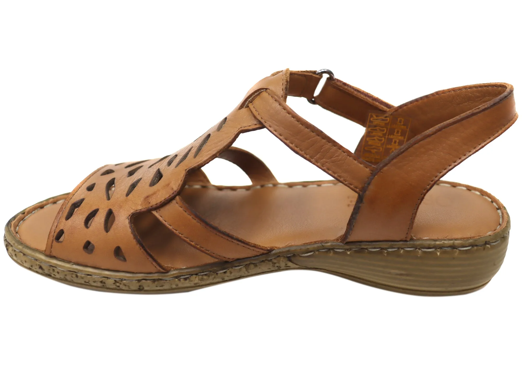 Orizonte Raya Womens Comfortable European Leather Sandals Orizonte Shoes