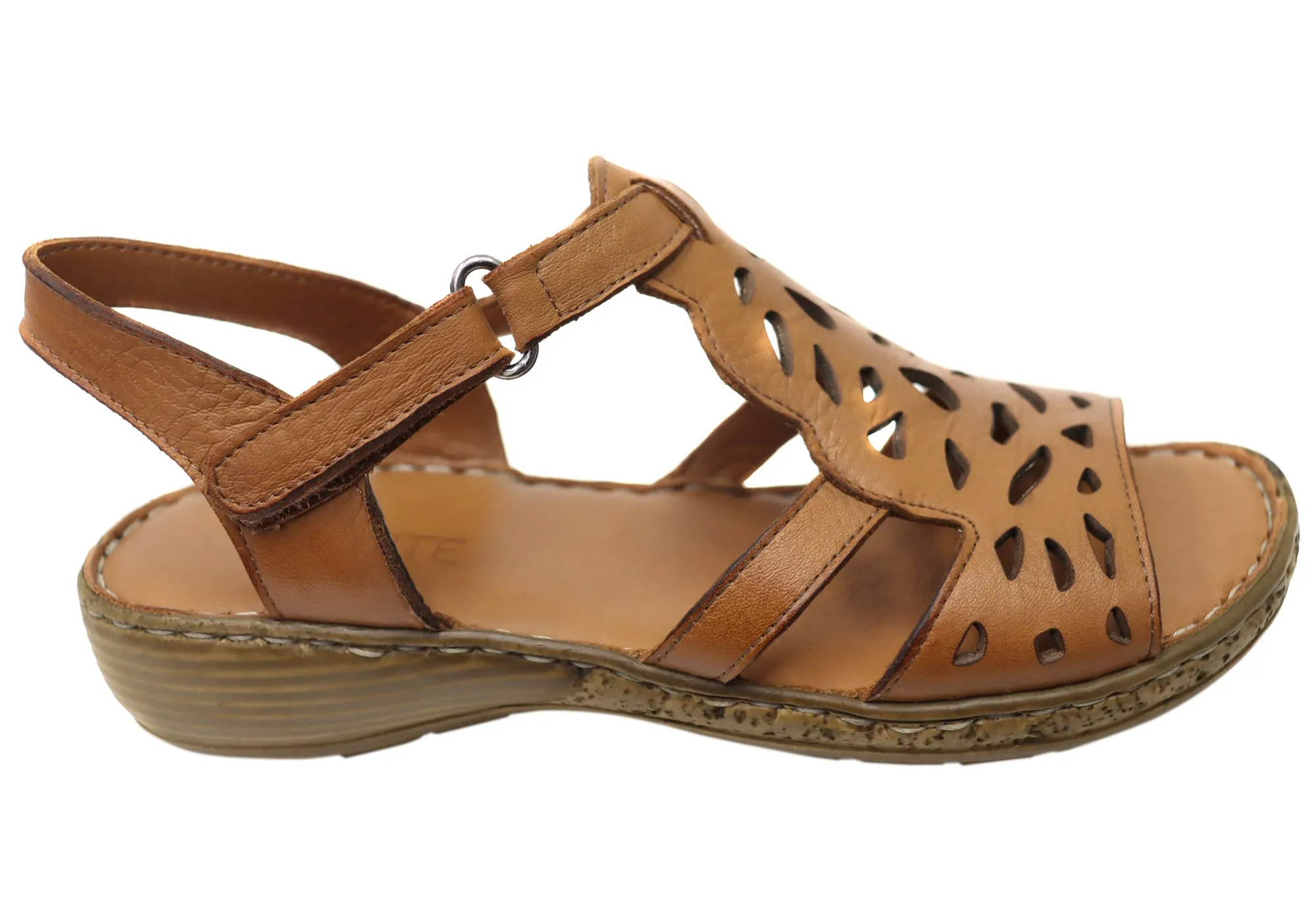 Orizonte Raya Womens Comfortable European Leather Sandals Orizonte Shoes
