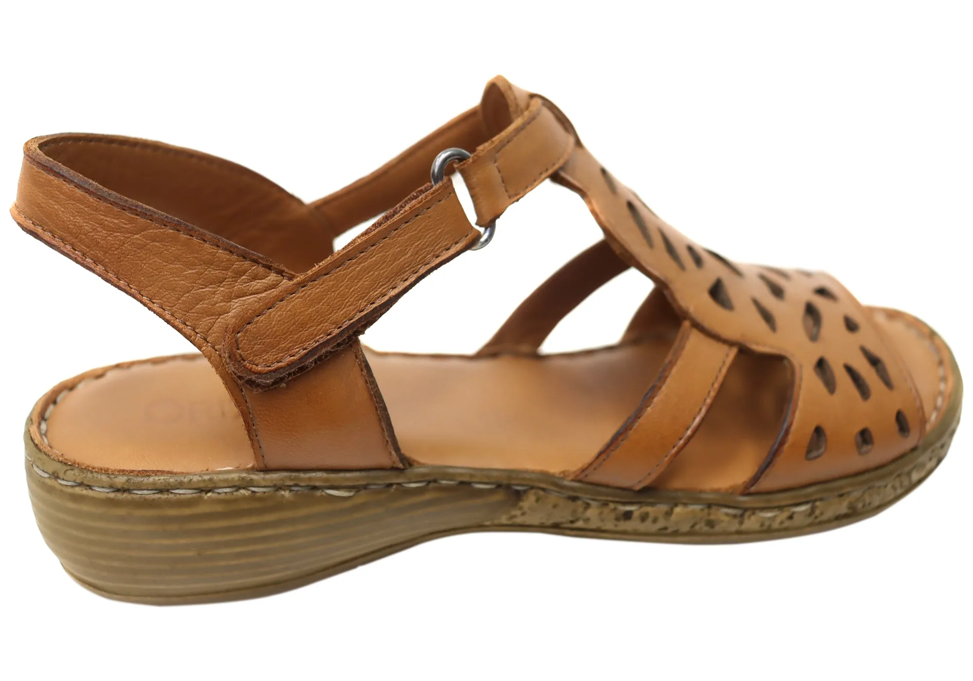 Orizonte Raya Womens Comfortable European Leather Sandals Orizonte Shoes