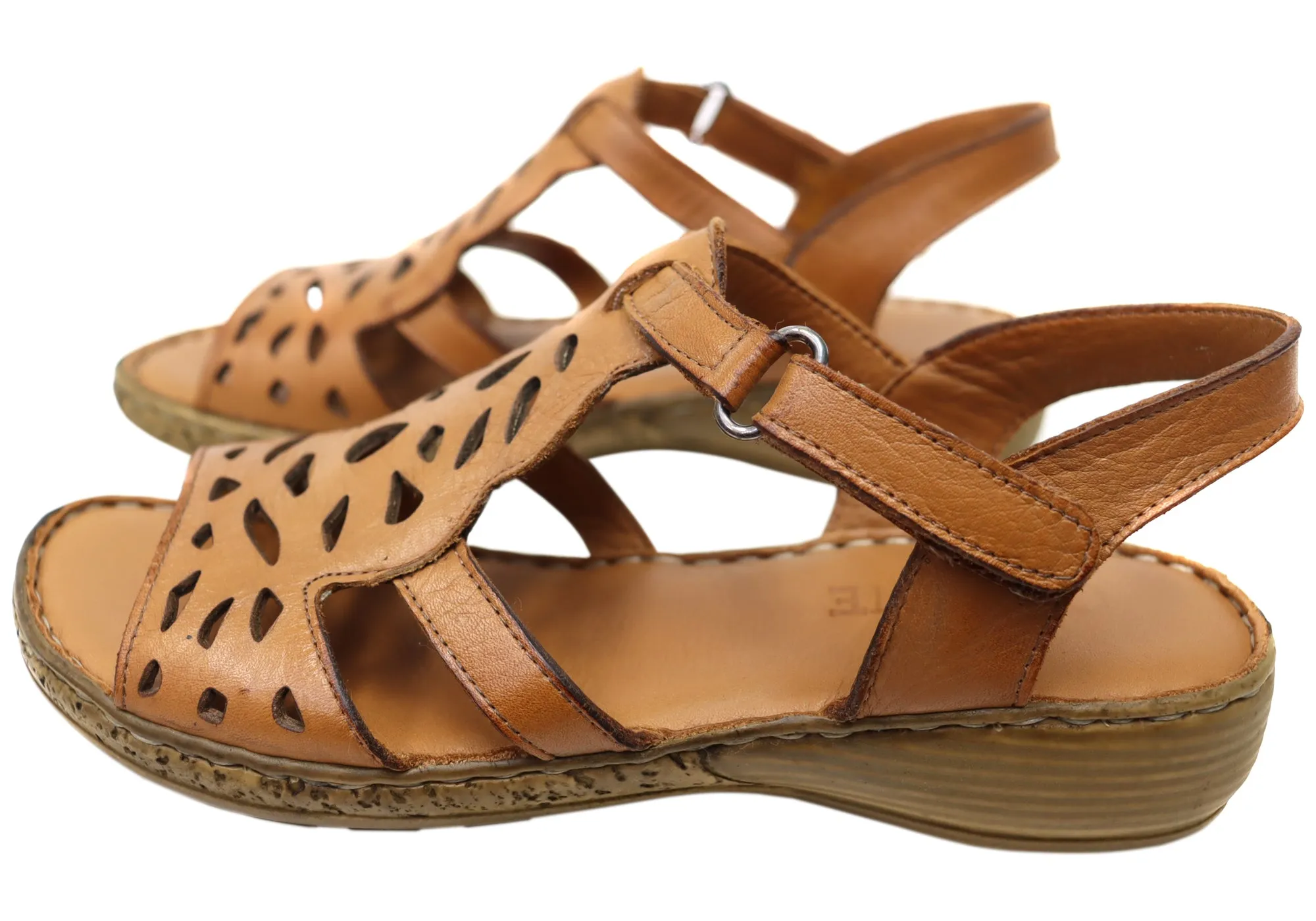 Orizonte Raya Womens Comfortable European Leather Sandals Orizonte Shoes
