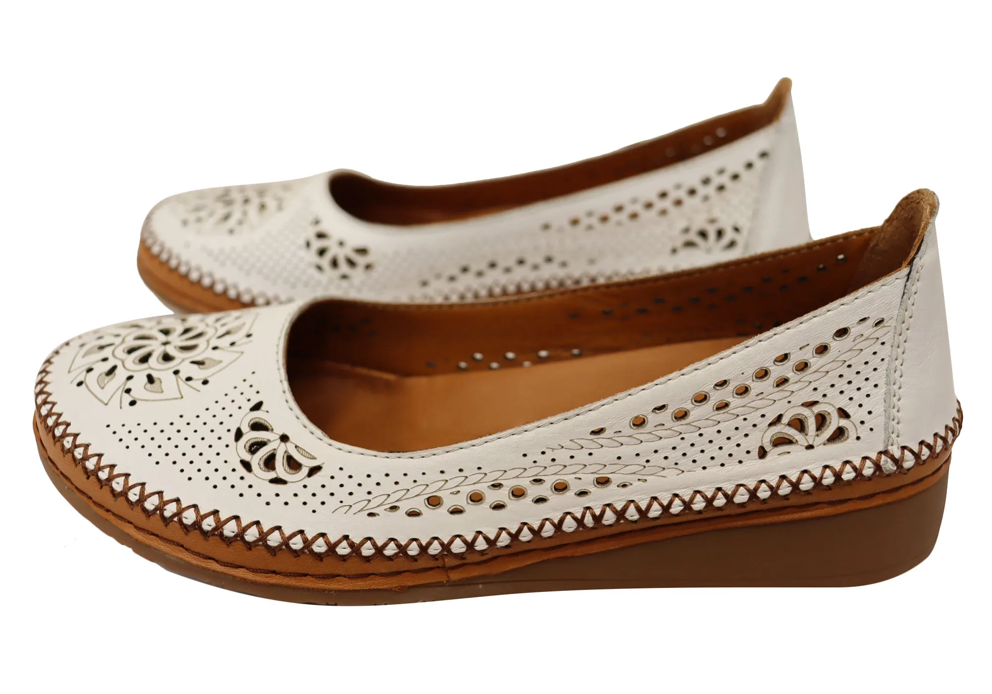 Orizonte Tamera Womens European Comfortable Soft Leather Shoes Orizonte Shoes