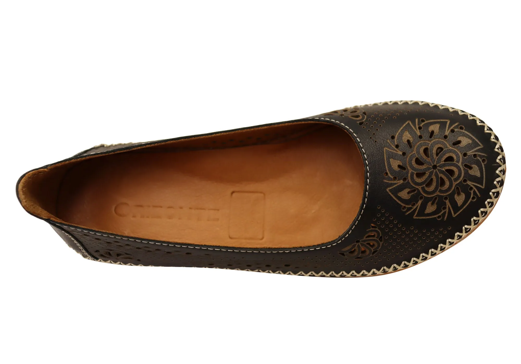 Orizonte Tamera Womens European Comfortable Soft Leather Shoes Orizonte Shoes