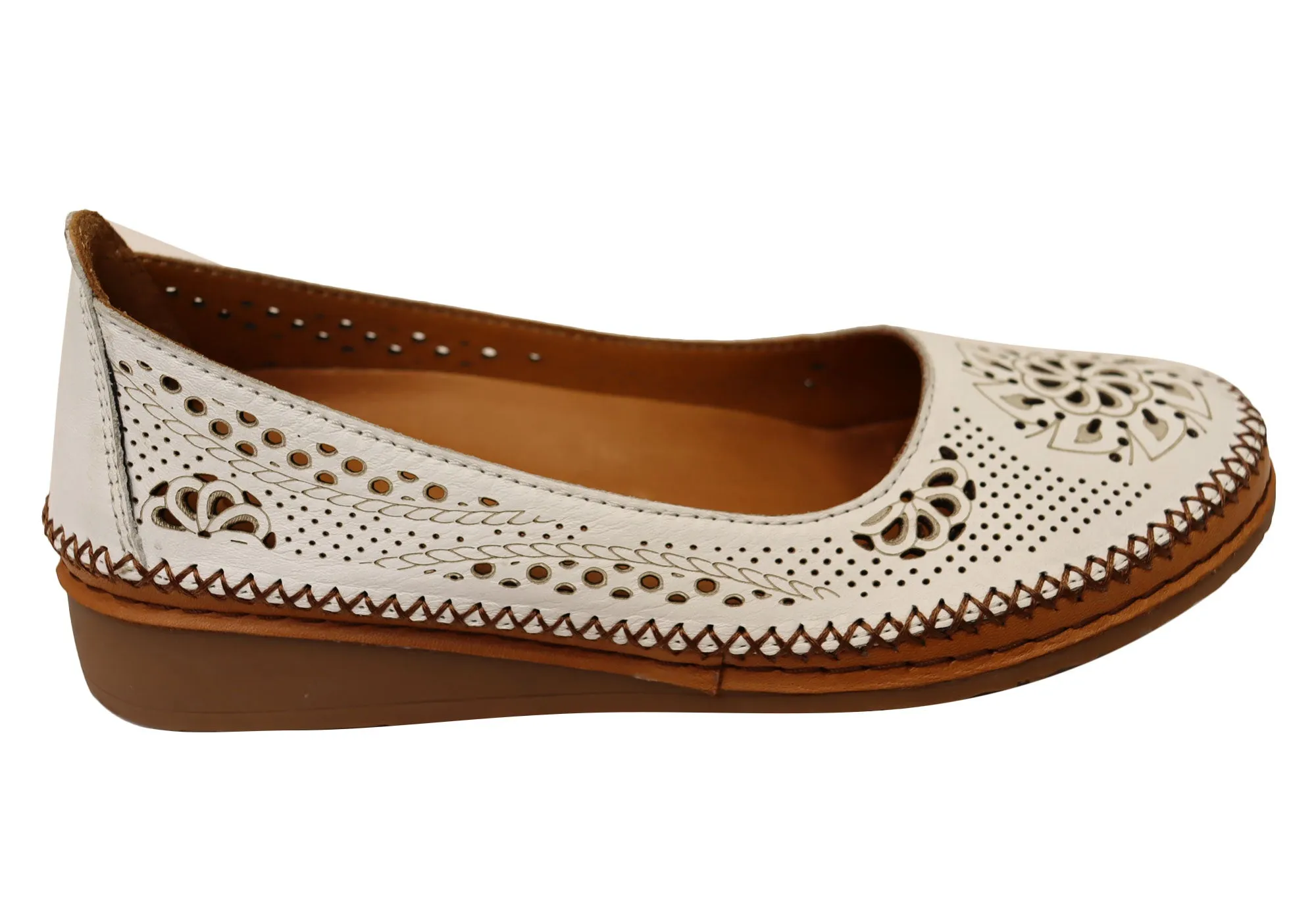 Orizonte Tamera Womens European Comfortable Soft Leather Shoes Orizonte Shoes