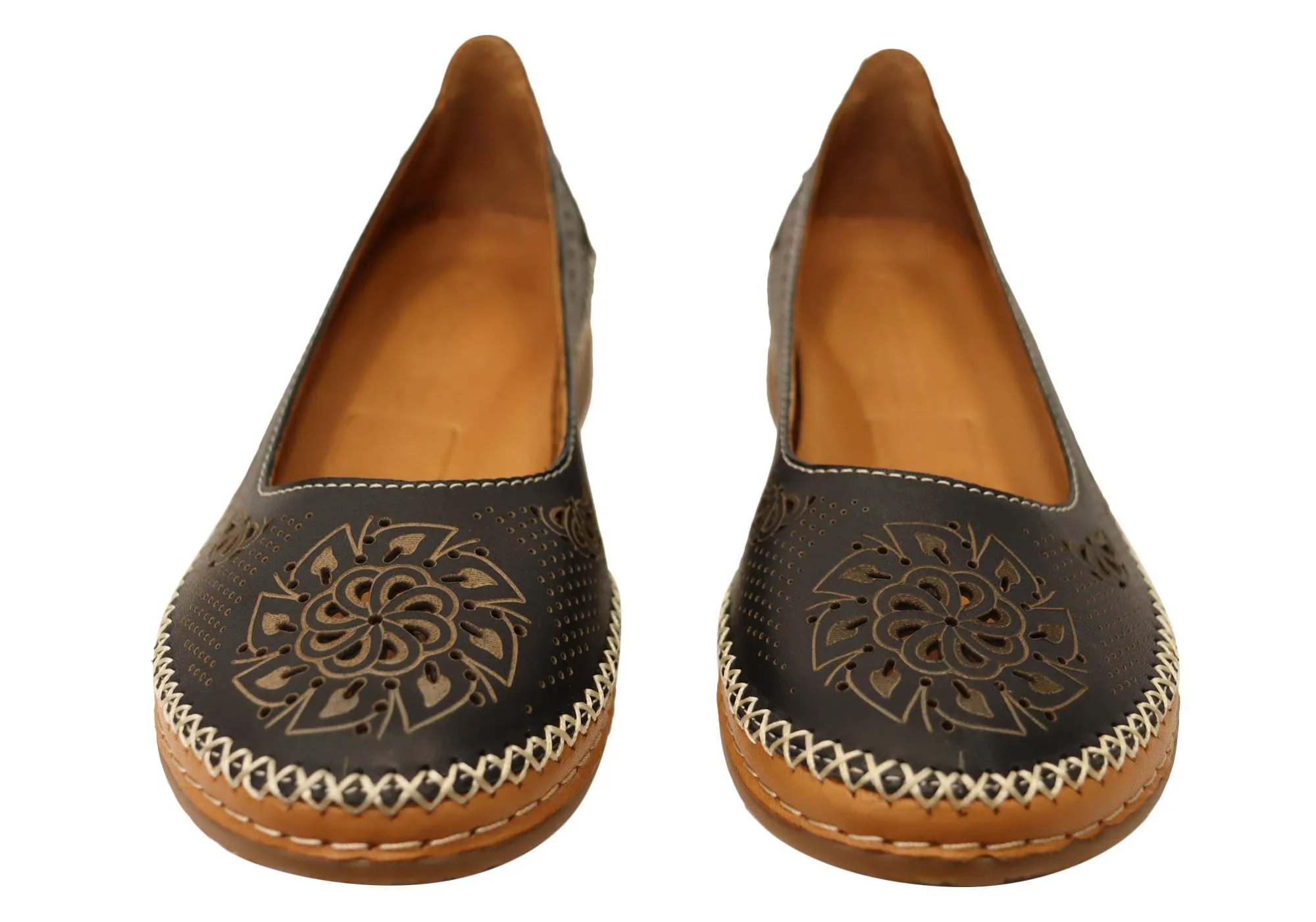 Orizonte Tamera Womens European Comfortable Soft Leather Shoes Orizonte Shoes