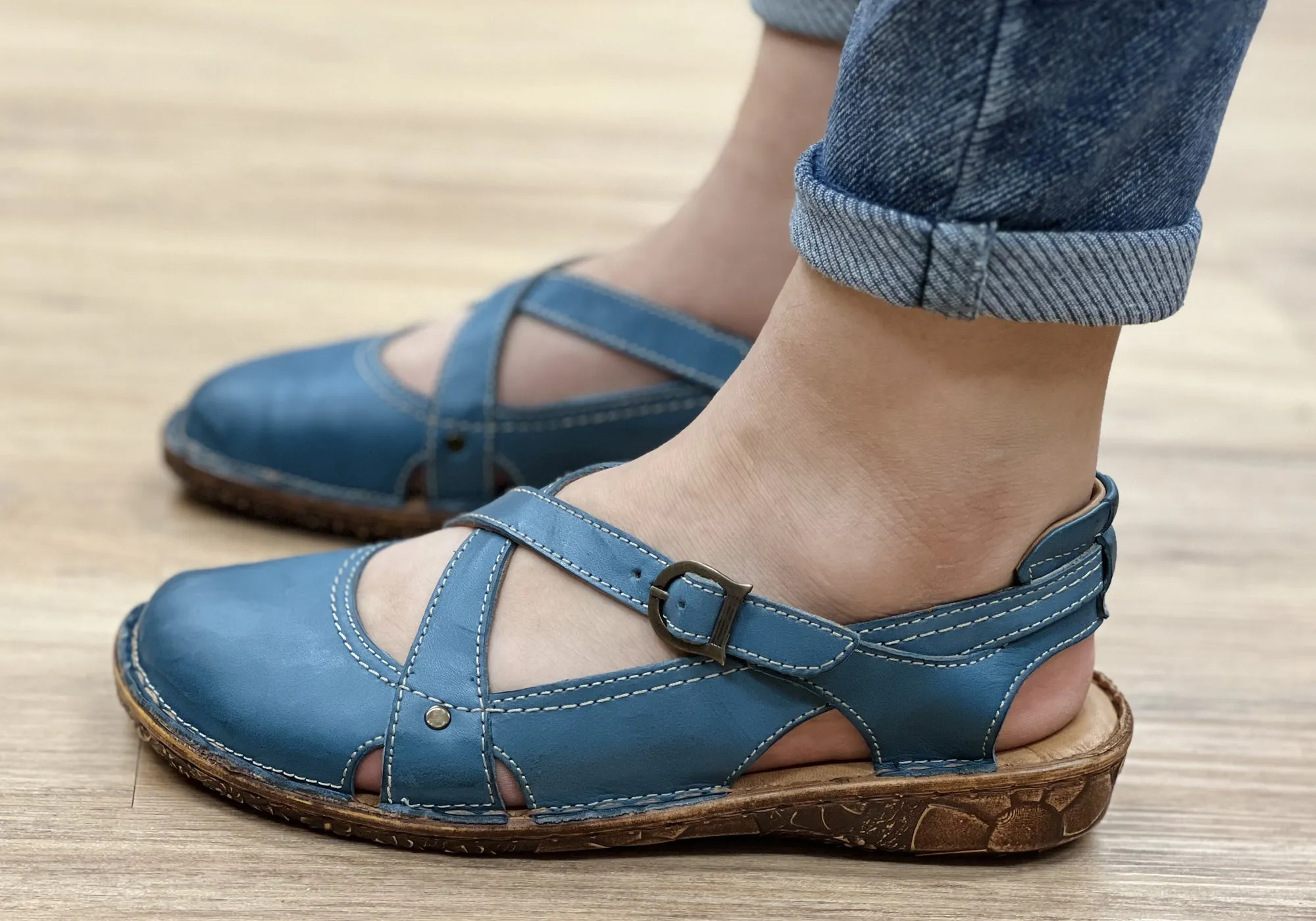 Orizonte Yona Womens European Comfortable Leather Shoes Orizonte Shoes