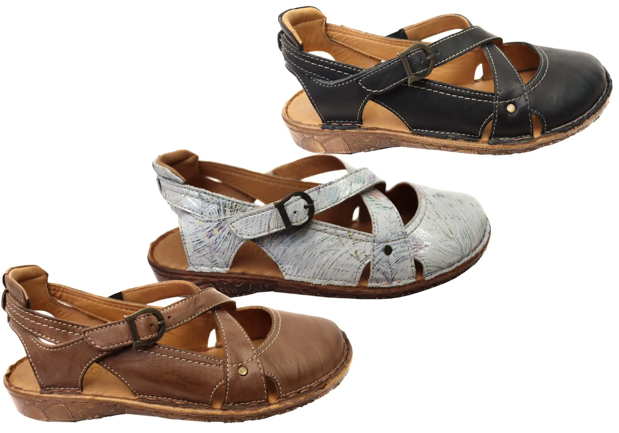 Orizonte Yona Womens European Comfortable Leather Shoes Orizonte Shoes