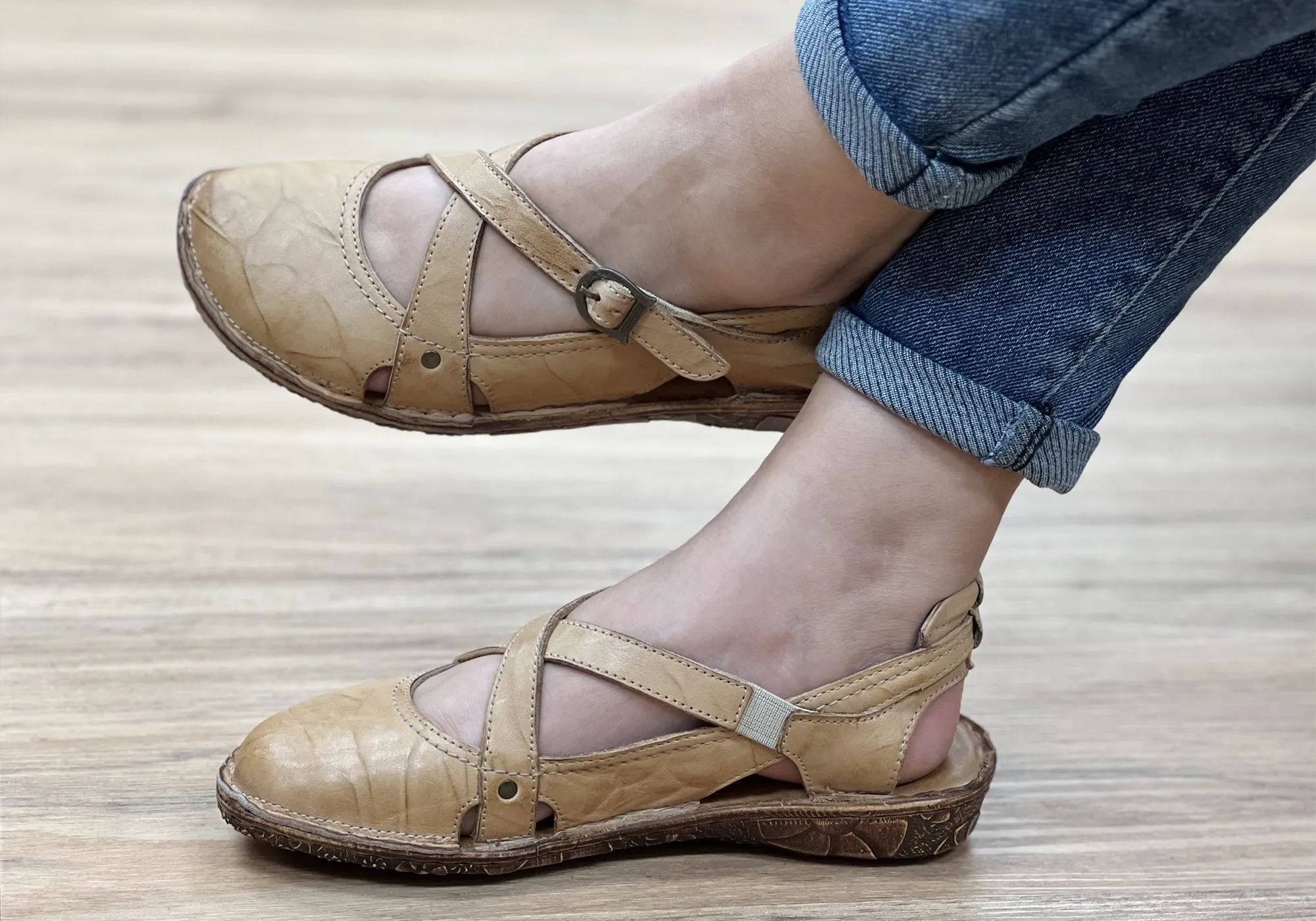 Orizonte Yona Womens European Comfortable Leather Shoes Orizonte Shoes