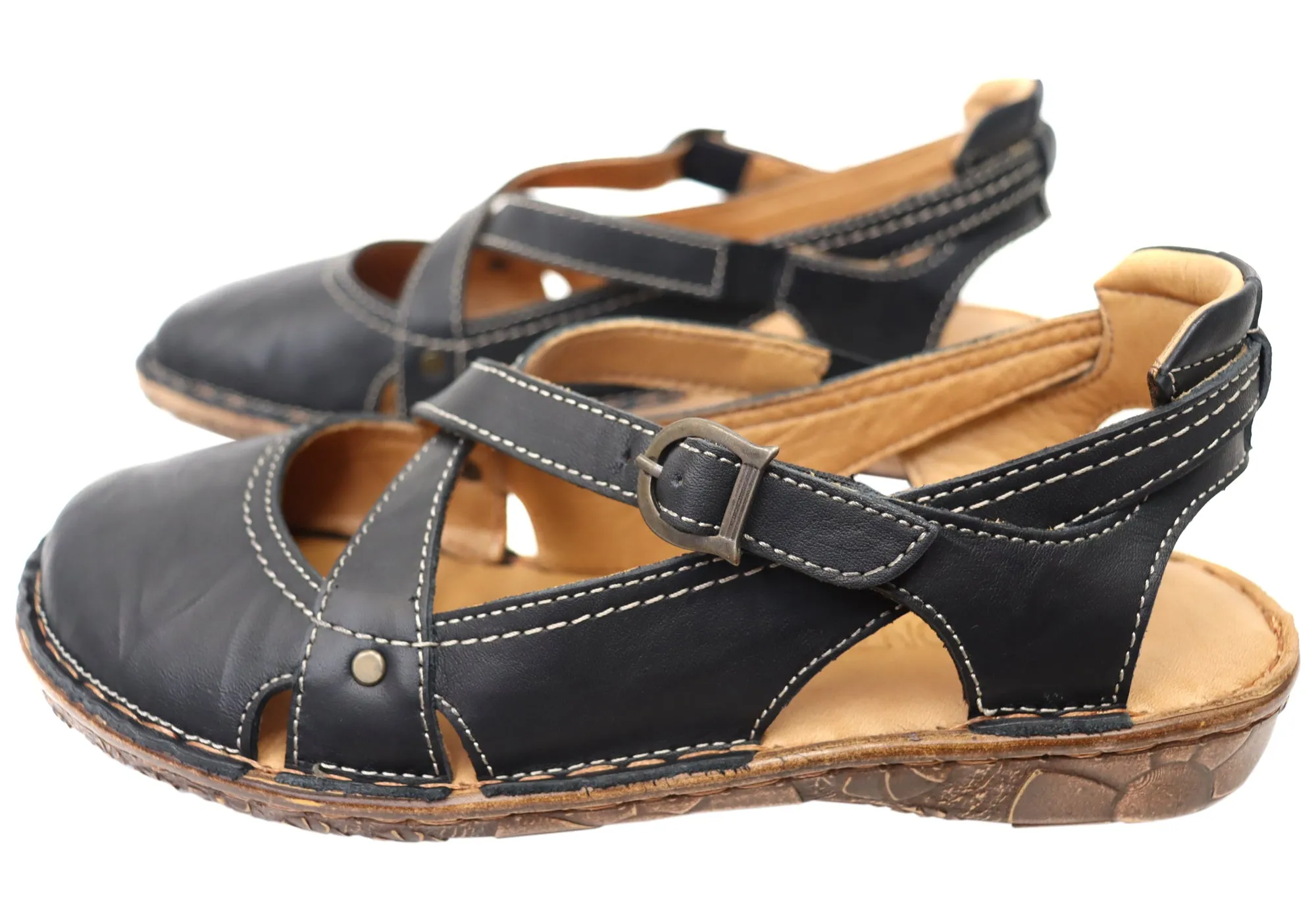 Orizonte Yona Womens European Comfortable Leather Shoes Orizonte Shoes