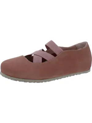 Santa Ana Womens Suede Criss-Cross Mary Janes