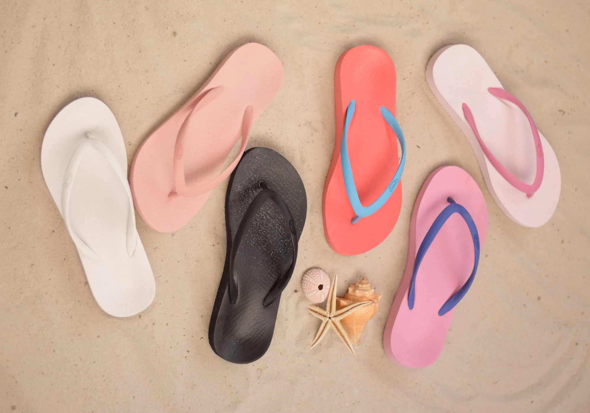 Scholl Orthaheel Fiji Womens Comfortable Rubber Thongs With Support Scholl Orthaheel Shoes