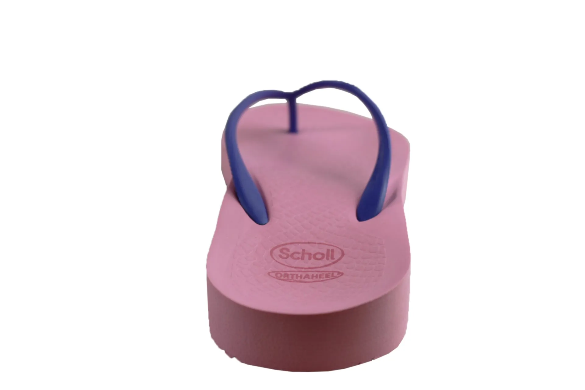 Scholl Orthaheel Fiji Womens Comfortable Rubber Thongs With Support Scholl Orthaheel Shoes