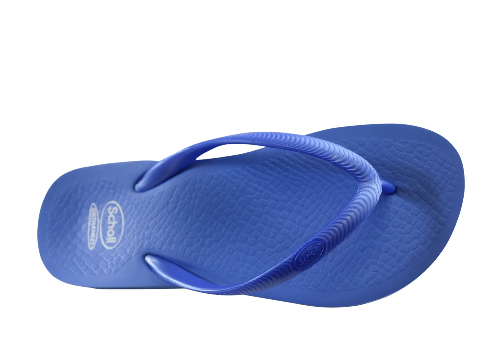 Scholl Orthaheel Fiji Womens Comfortable Rubber Thongs With Support Scholl Orthaheel Shoes