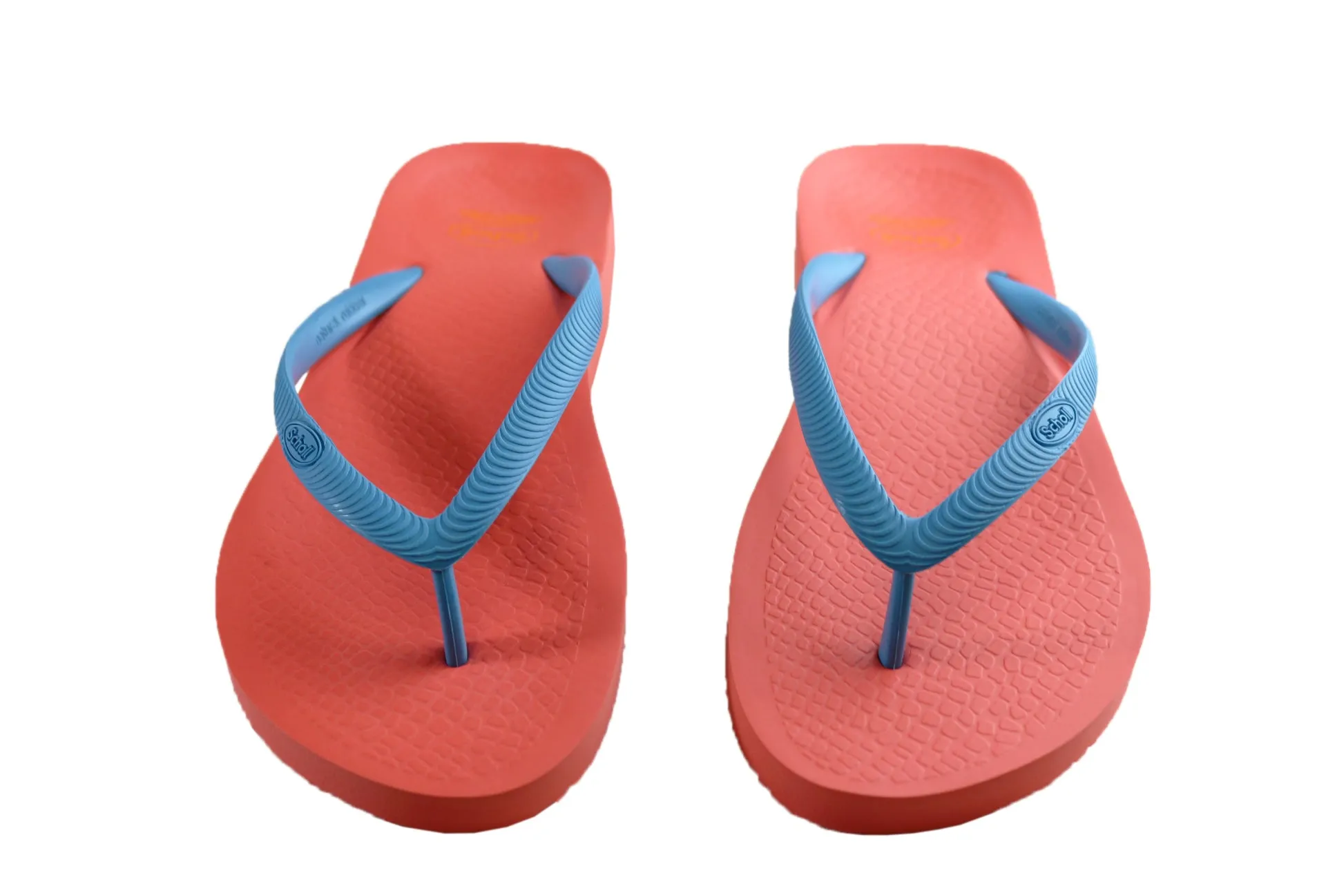 Scholl Orthaheel Fiji Womens Comfortable Rubber Thongs With Support Scholl Orthaheel Shoes