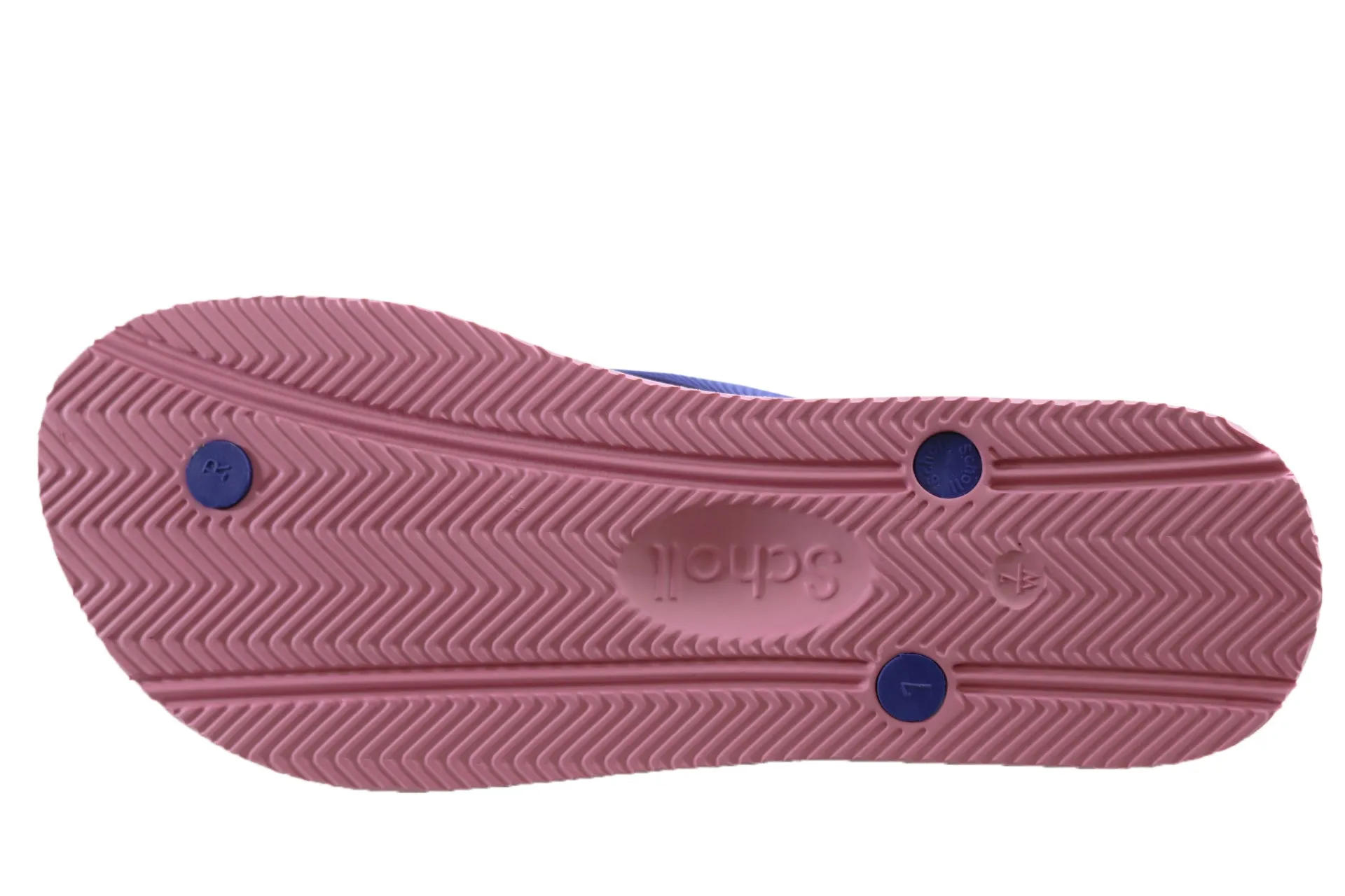 Scholl Orthaheel Fiji Womens Comfortable Rubber Thongs With Support Scholl Orthaheel Shoes