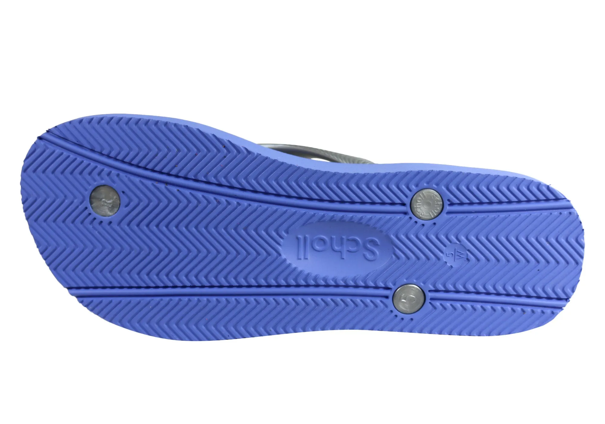 Scholl Orthaheel Fiji Womens Comfortable Rubber Thongs With Support Scholl Orthaheel Shoes