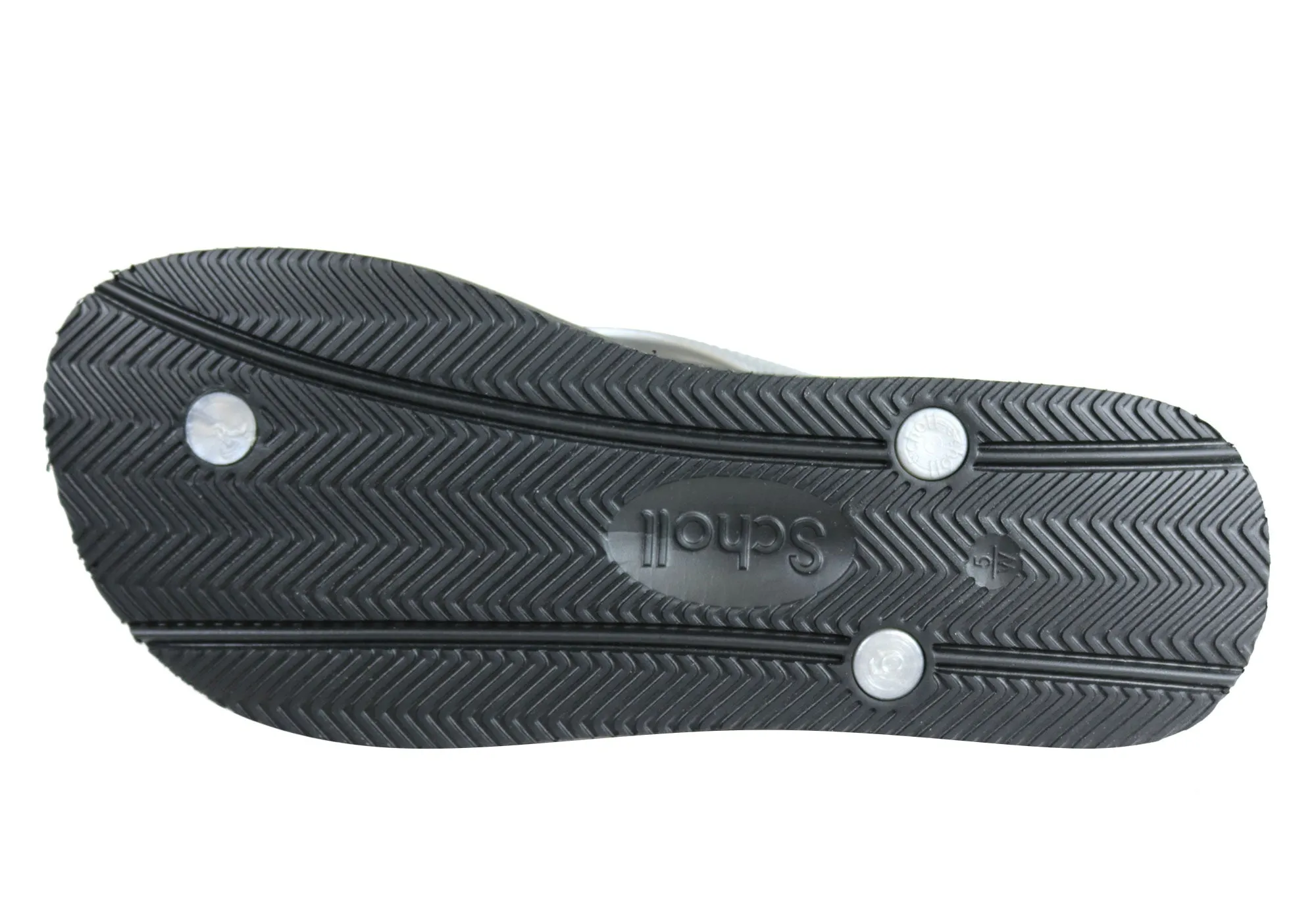 Scholl Orthaheel Fiji Womens Comfortable Rubber Thongs With Support Scholl Orthaheel Shoes