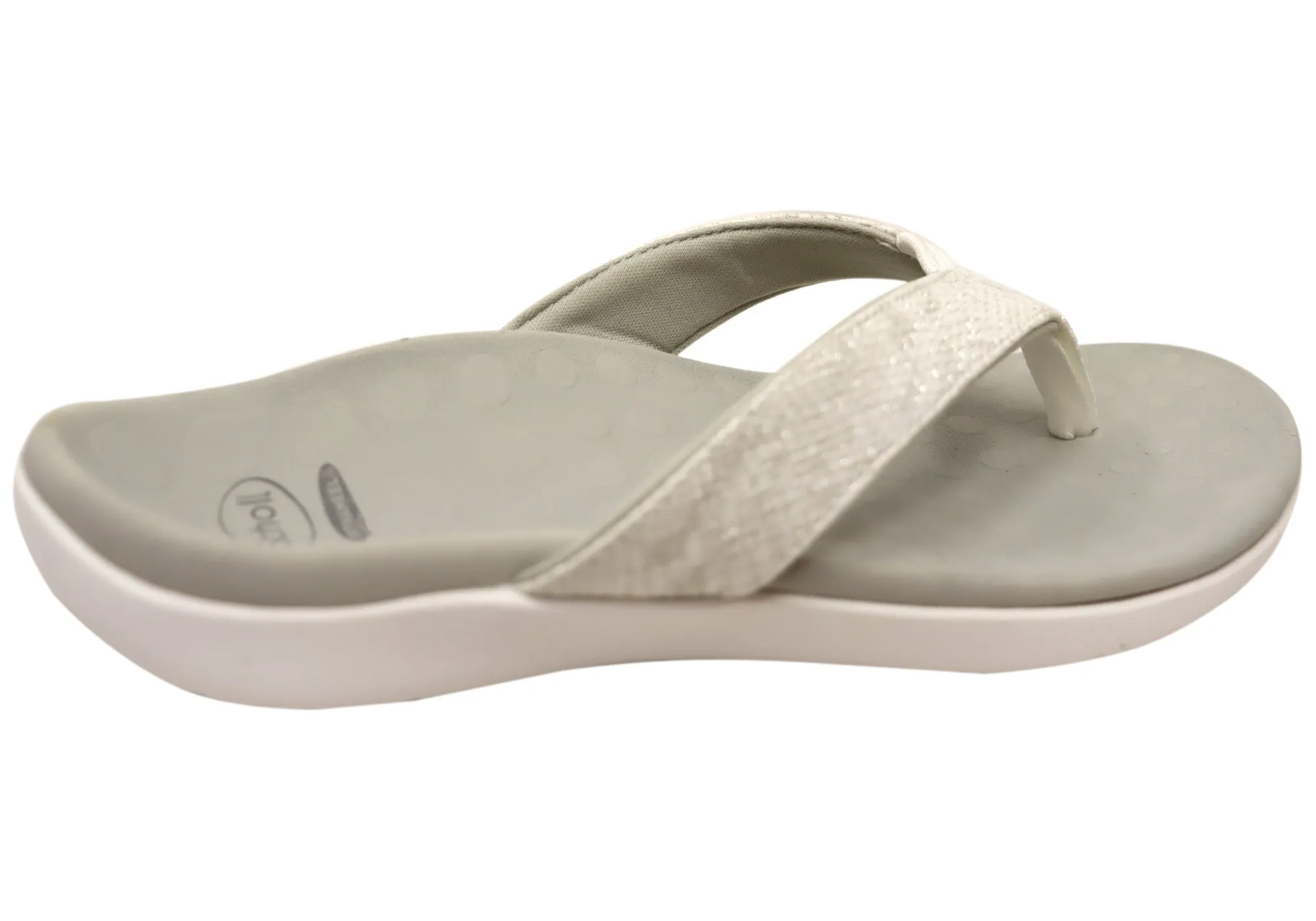 Scholl Orthaheel Sonoma II Womens Supportive Comfort Thongs Sandals Scholl Orthaheel Shoes