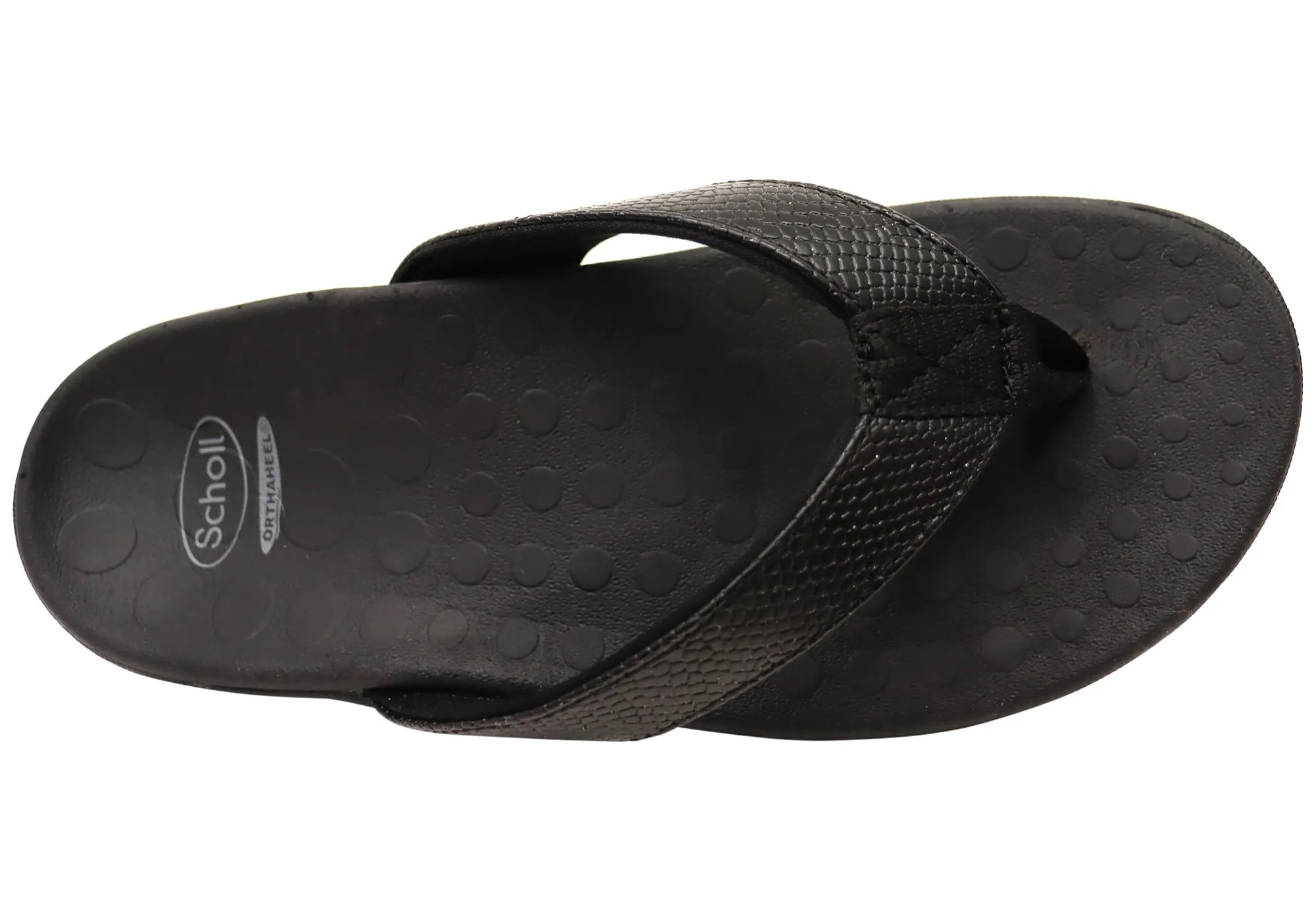 Scholl Orthaheel Sonoma II Womens Supportive Comfort Thongs Sandals Scholl Orthaheel Shoes