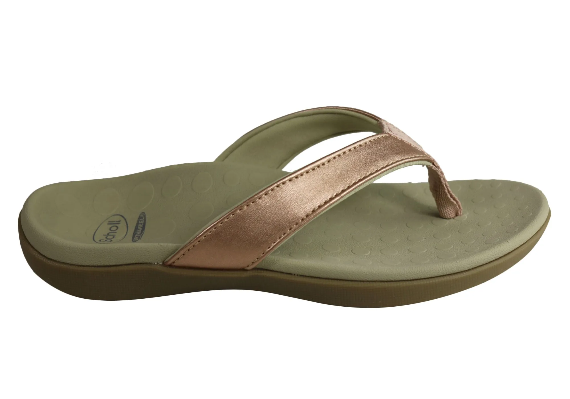 Scholl Orthaheel Sonoma II Womens Supportive Comfort Thongs Sandals Scholl Orthaheel Shoes