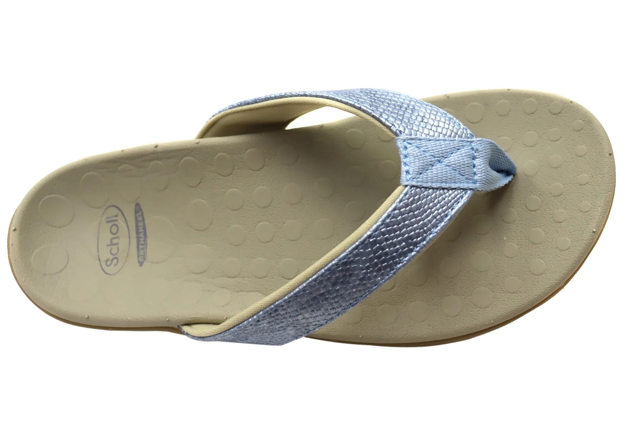 Scholl Orthaheel Sonoma II Womens Supportive Comfort Thongs Sandals Scholl Orthaheel Shoes