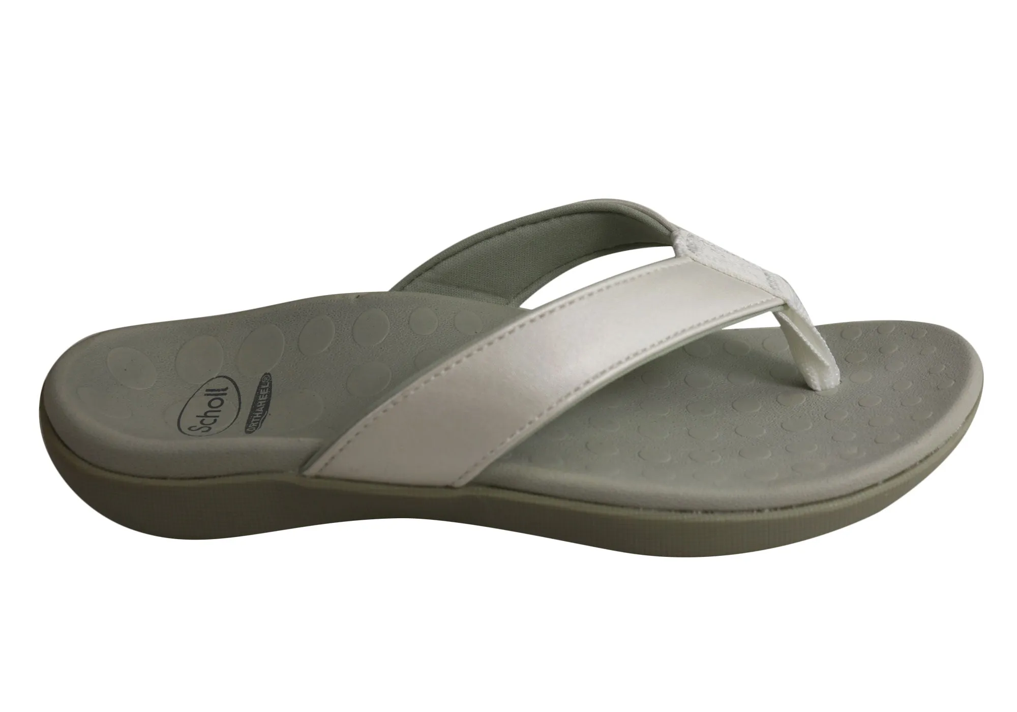 Scholl Orthaheel Sonoma II Womens Supportive Comfort Thongs Sandals Scholl Orthaheel Shoes